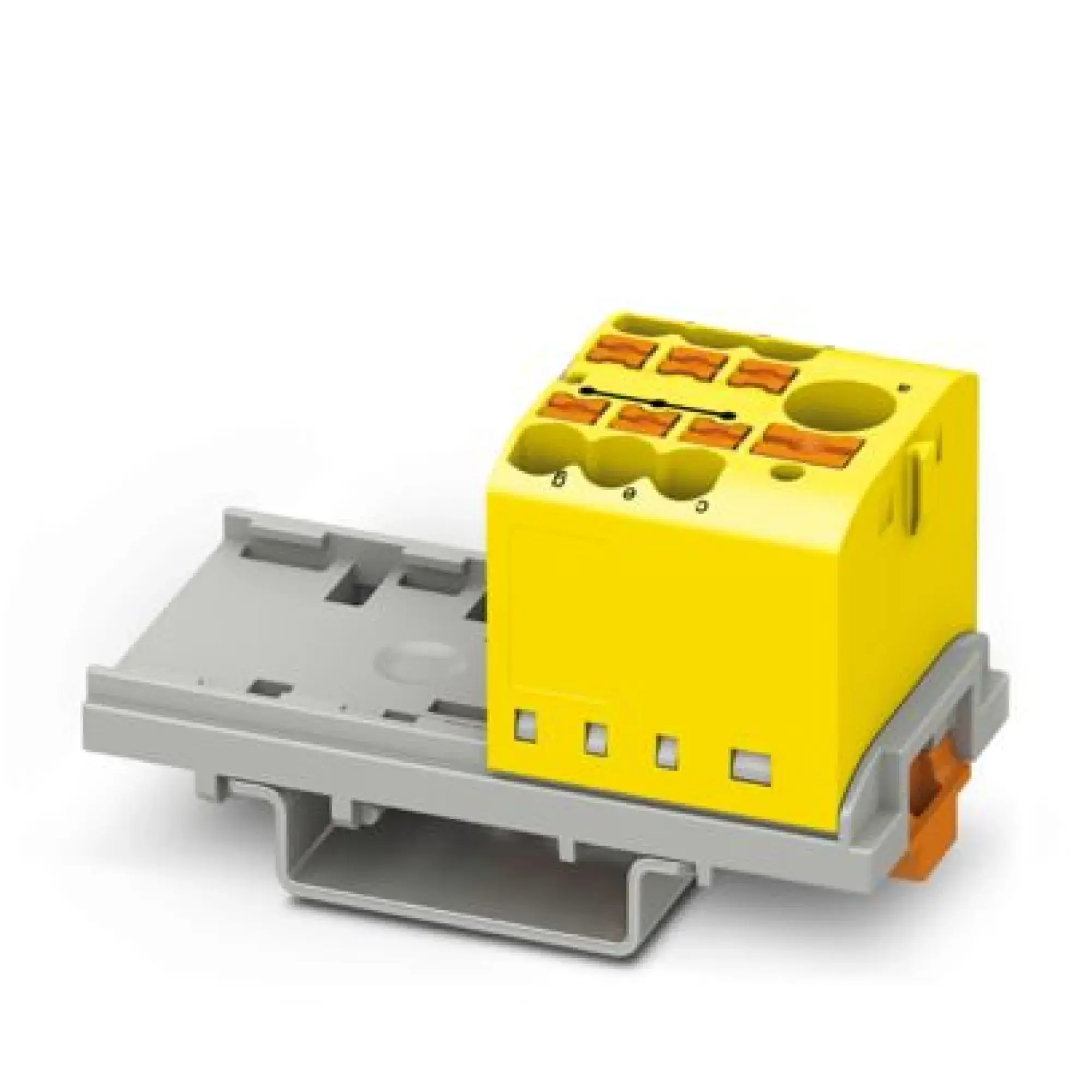 Phoenix Contact 3273072 Distribution block PTFIX 6/6X2,5-NS35 YE (img_001)