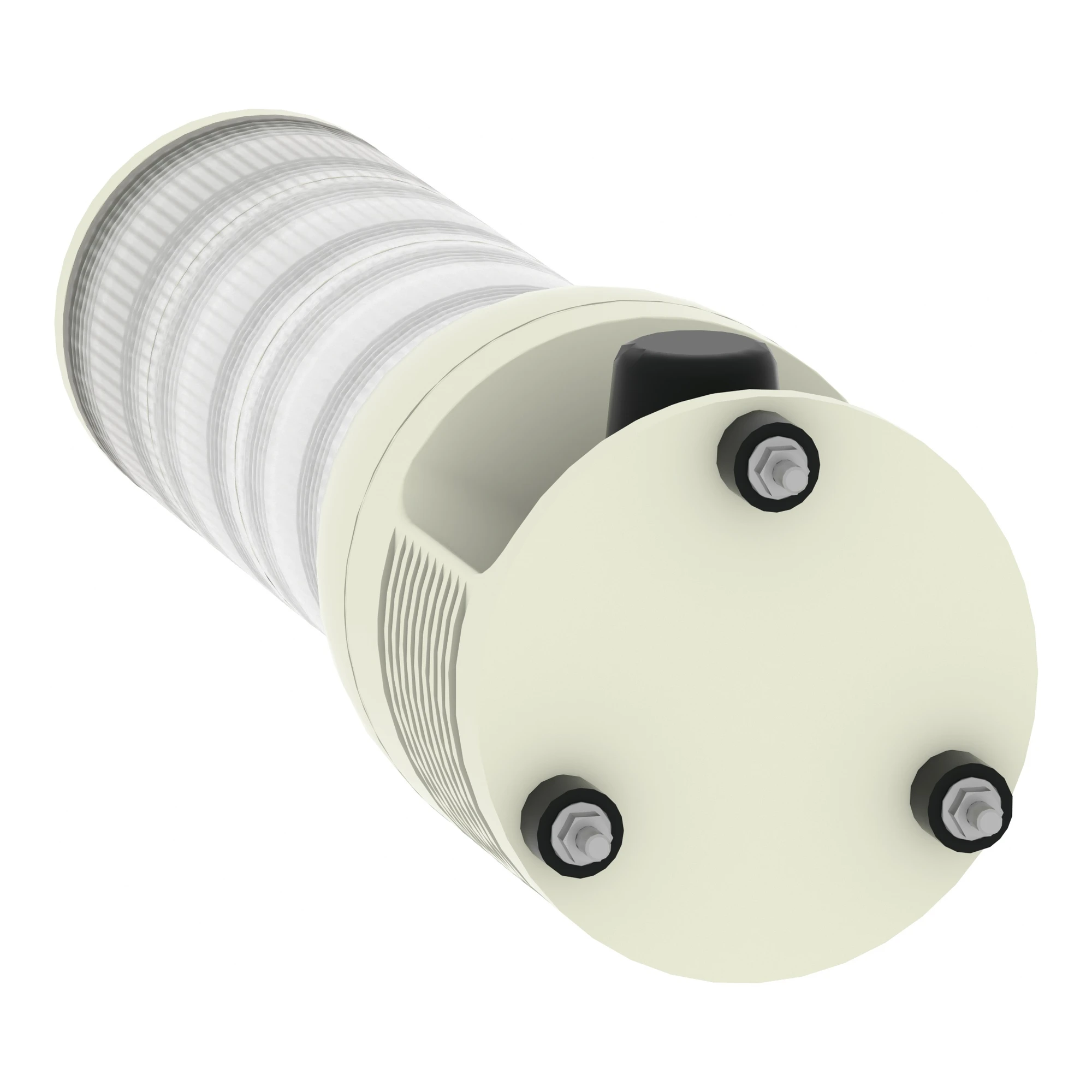 Schneider Electric XVC1B3HK Signal tower 100mm 24 V siren, continuous/flashing light LED, green/orange/red (img_003)