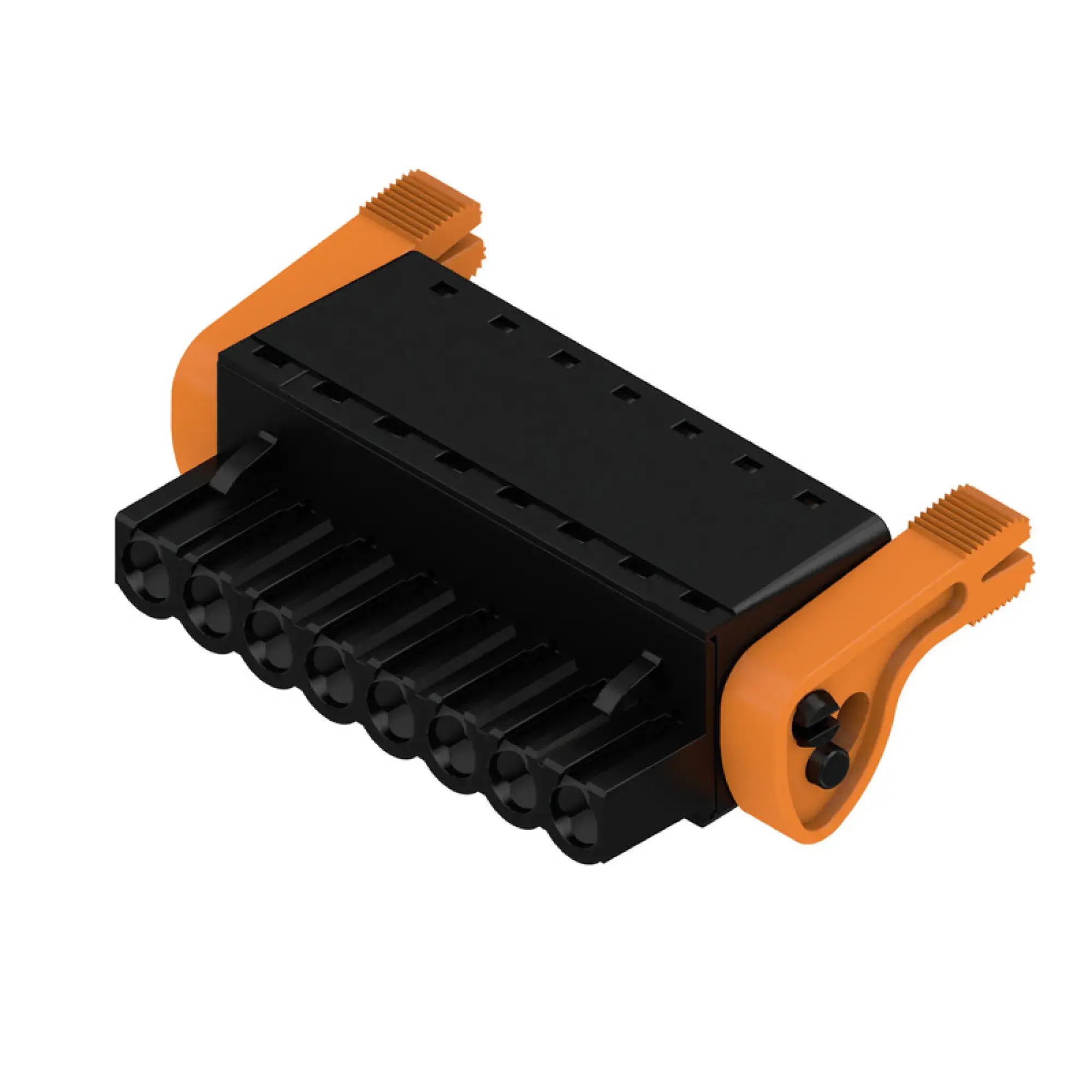 Weidmüller 1015600000 PCB connector (wire connection), 320 V, 23 A, Pitch in mm: 5.00, 3.31 mm², Number of poles: 8, PUSH IN with actuator, Box (img_001)
