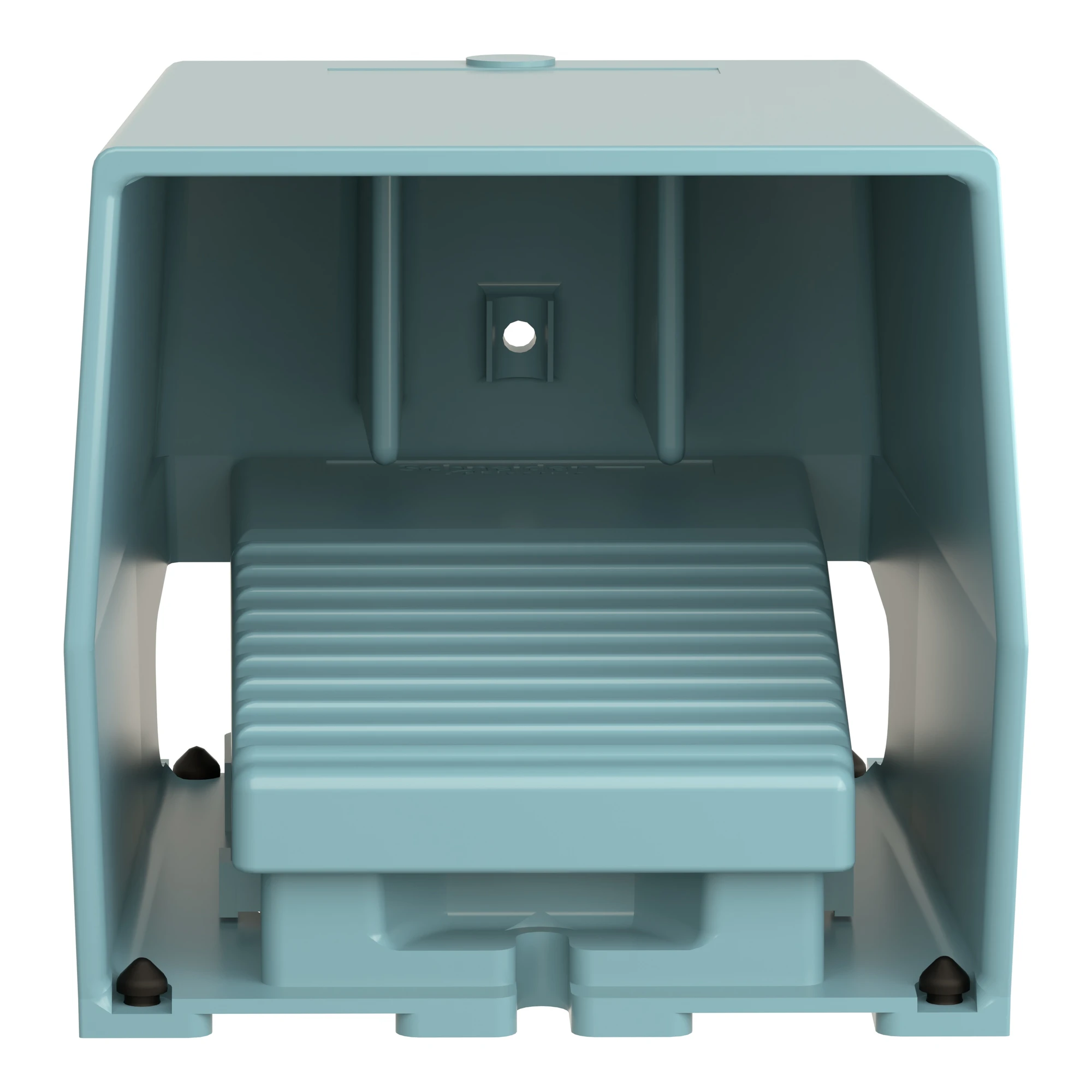 Schneider Electric XPEM611 Footswitch, Harmony XPE, simple, metal, blue, 2-stage, 2NC+2NO, IP66, with protective cover (img_002)