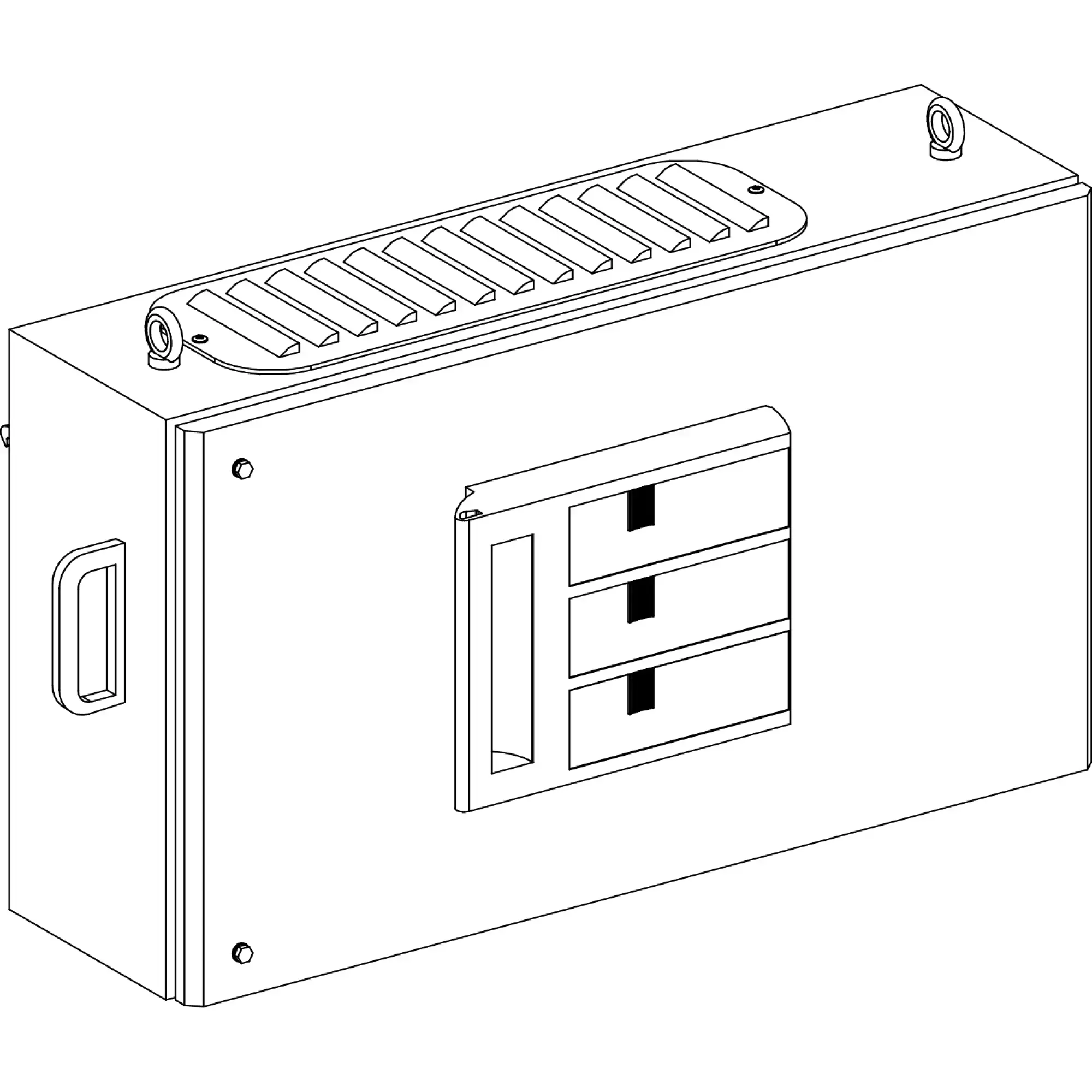 Schneider Electric KSB400HD502 KS Distribution box, 400A, with fuse disconnect, NH2 (img_002)