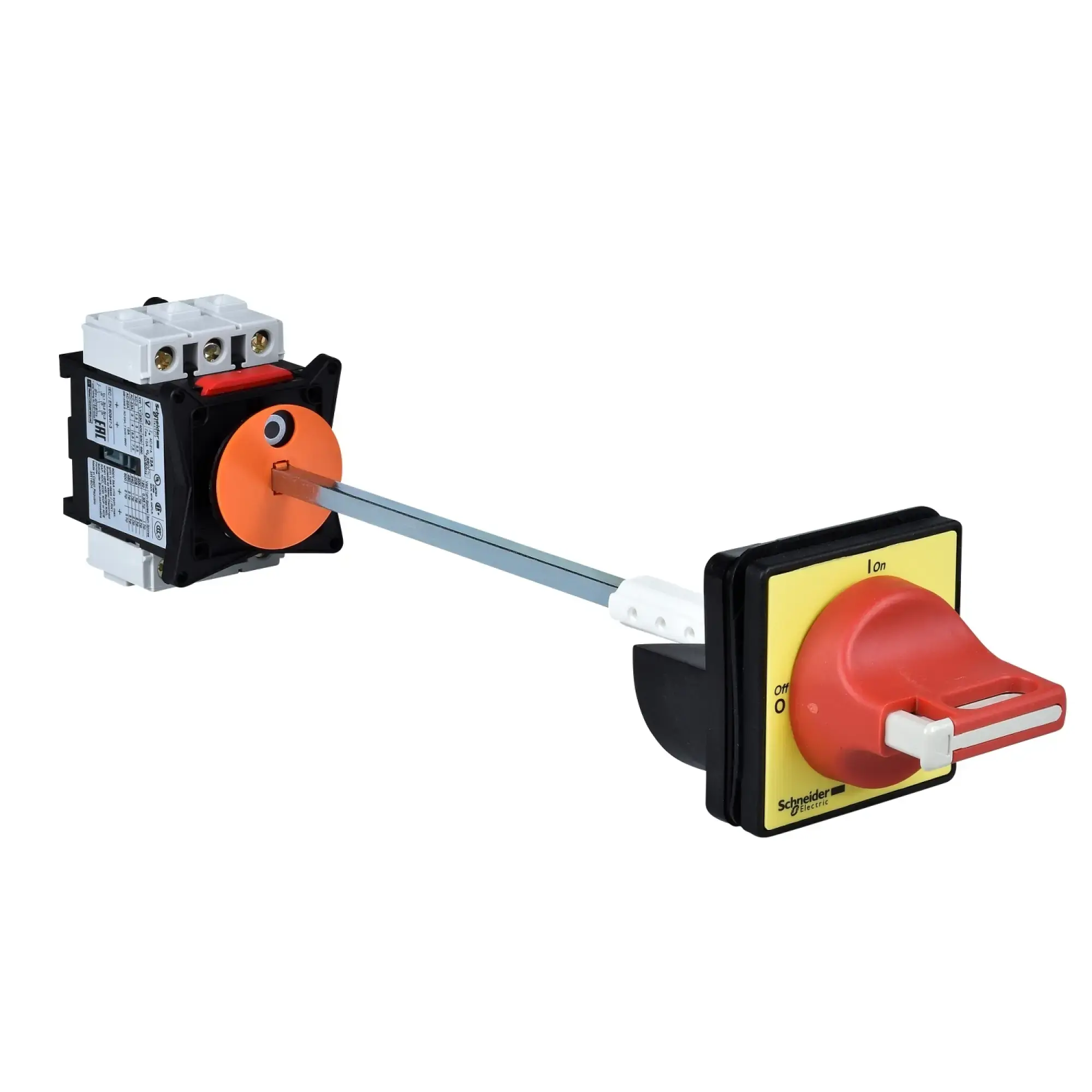 Schneider Electric VCCD01 Emergency-Off/Main Switch, Intermediate Mount, 3p, 690V, 20A, Lockable Red Handle (img_002)
