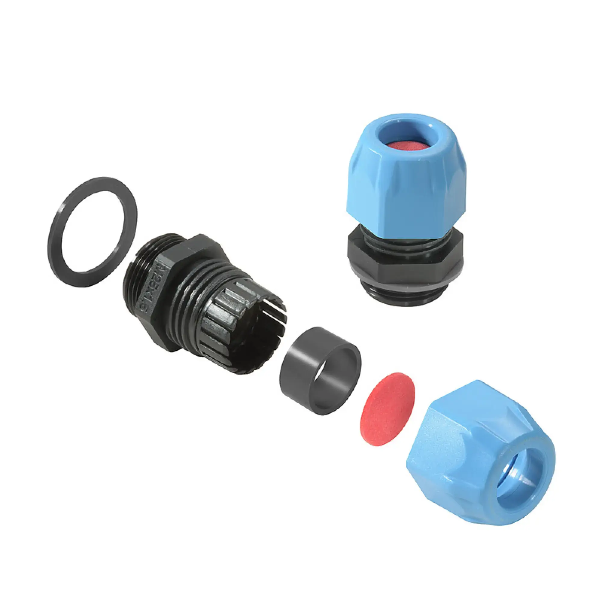 Weidmüller 2722270000 Ex cable gland (plastic), VG Exi 7J (Ex plastic cable gland 7J Exi), straight, M 25, 10 mm, OD min. 12 - OD max. 17 mm, IP54, IP66, IP67, IP68 - 5 bar (img_001) Weidmüller 2722270000 Ex cable gland (plastic), VG Exi 7J (Ex plastic cable gland 7J Exi), straight, M 25, 10 mm, OD min. 12 - OD max. 17 mm, IP54, IP66, IP67, IP68 - 5 bar (img_001)