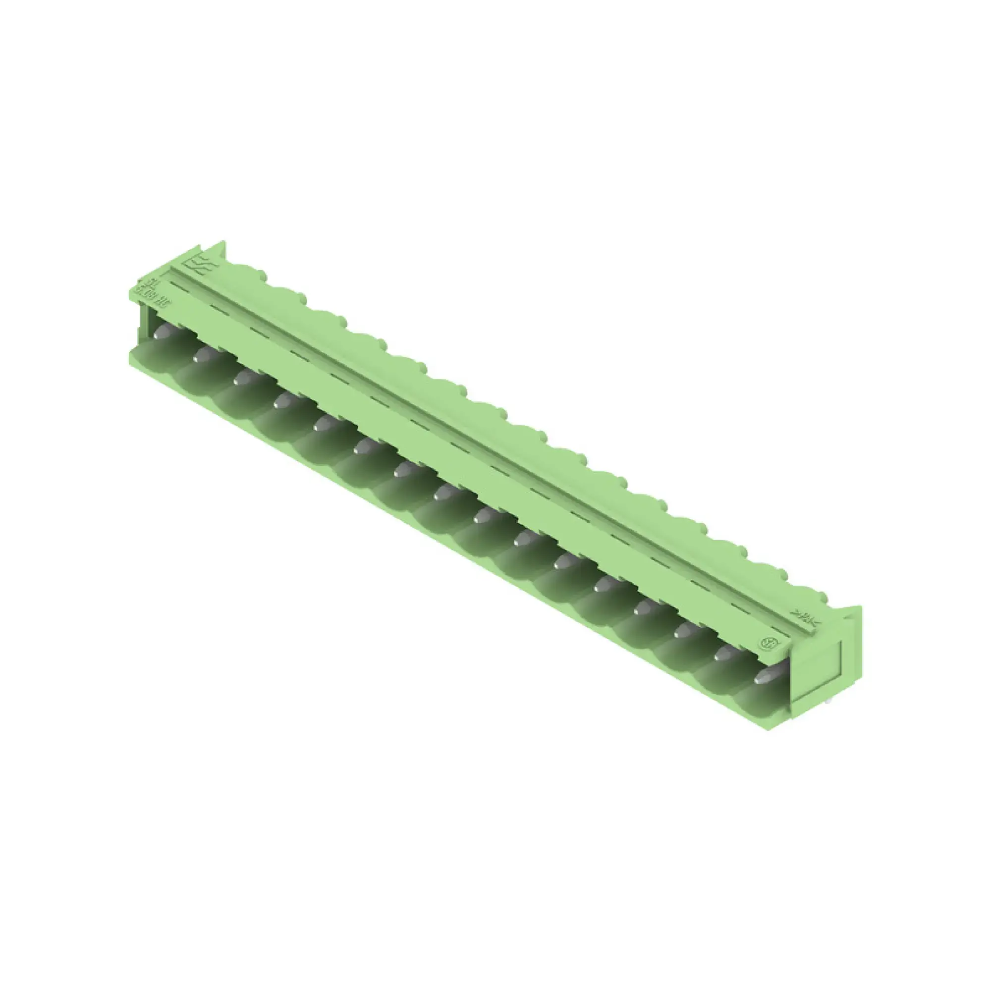 Weidmüller 1526290000 PCB connector (board connection), 320 V, 18 A, Pitch in mm: 5.08, Number of poles: 16, THT solder connection, Box (img_001)