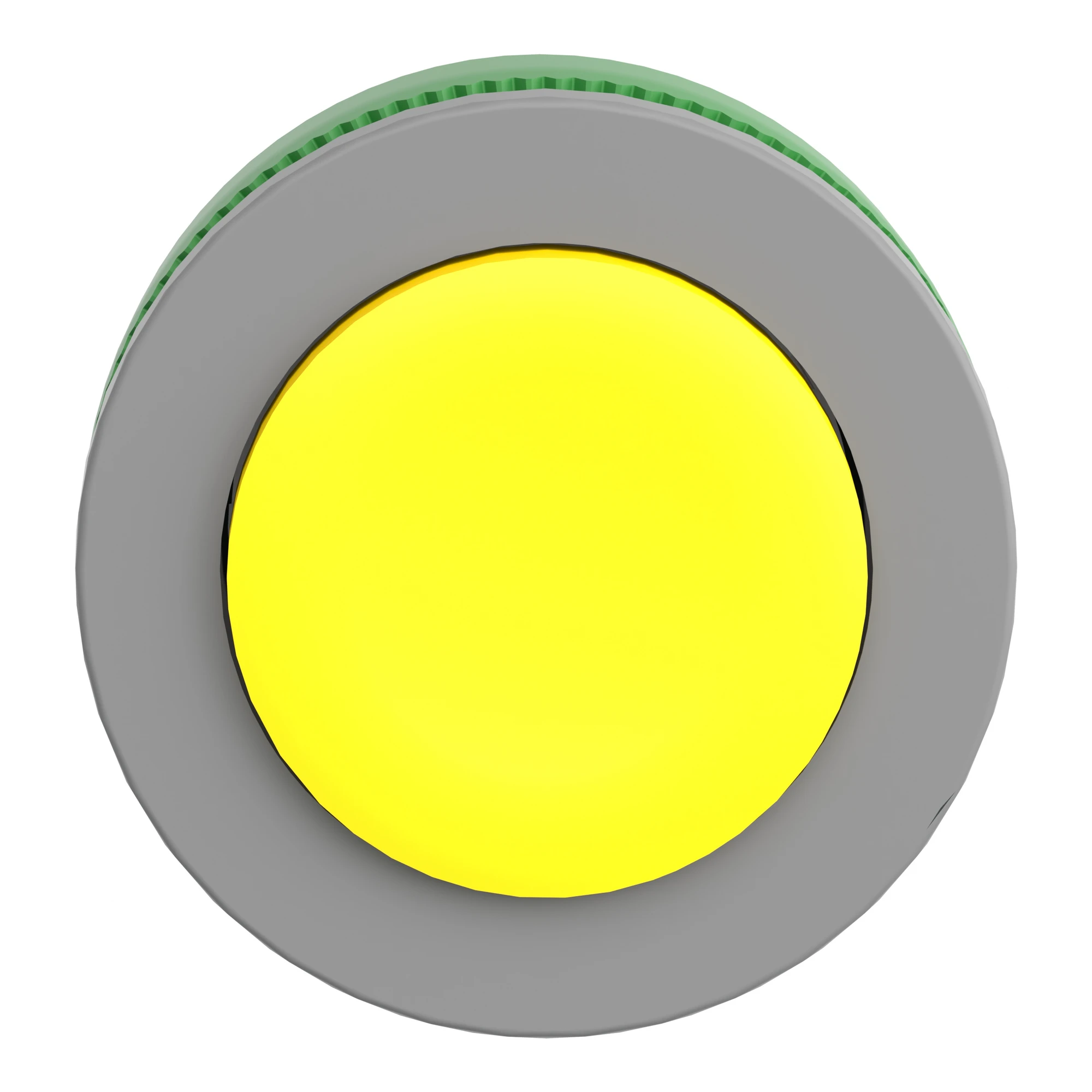 Schneider Electric ZB5FL5C0 Pushbutton, Front Element, Harmony XB5F, Plastic, 30mm, Light Grey, Yellow, Projecting, Unlabelled, Momentary (img_004) Schneider Electric ZB5FL5C0 Pushbutton, Front Element, Harmony XB5F, Plastic, 30mm, Light Grey, Yellow, Projecting, Unlabelled, Momentary (img_004)