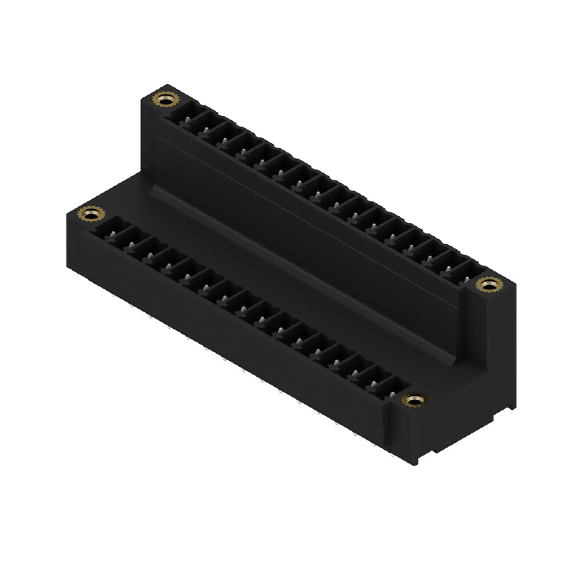 Weidmüller 1036110000 PCB connector (board connection), 160 V, 17.5 A, Pitch in mm: 3.81, Number of poles: 32, THT/THR solder connection, Box (img_001)