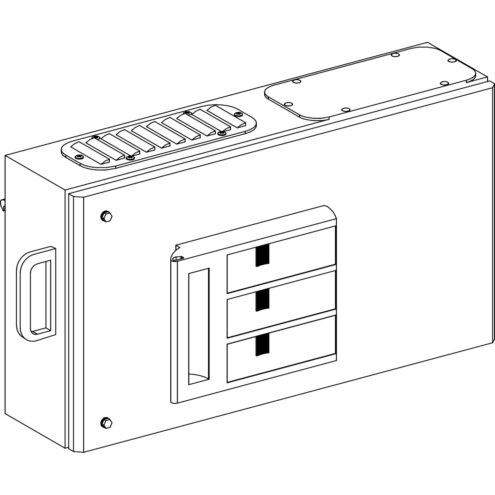 Schneider Electric KSB250HD502 KS Distribution box, 250A, with fuse disconnect, NH1 (img_002) Schneider Electric KSB250HD502 KS Distribution box, 250A, with fuse disconnect, NH1 (img_002)