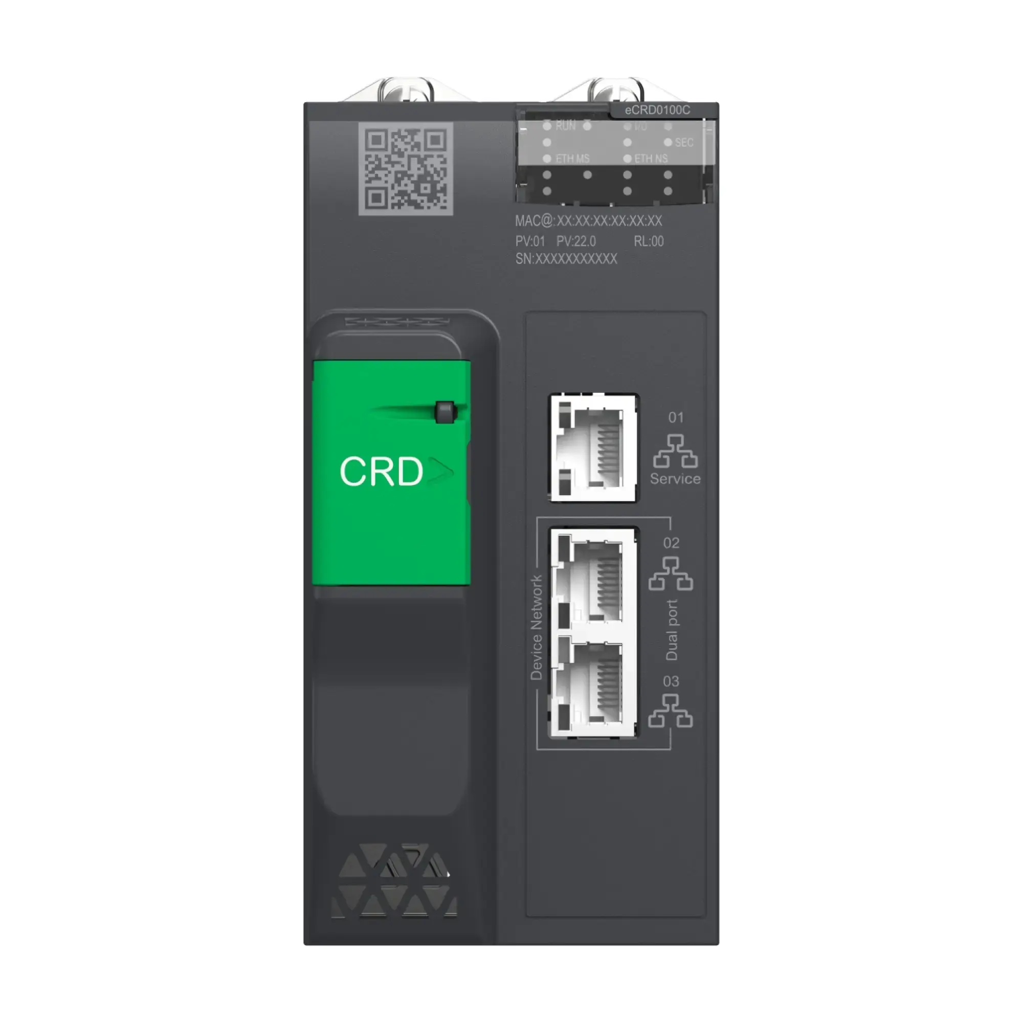 Schneider Electric BMECRD0100C Modicon X80-D-RIO-Kopfadapter für Ethernet-Modulträger als dez. Ethernet-Rack, Schutzlackierung BMECRD0100C (img_004)