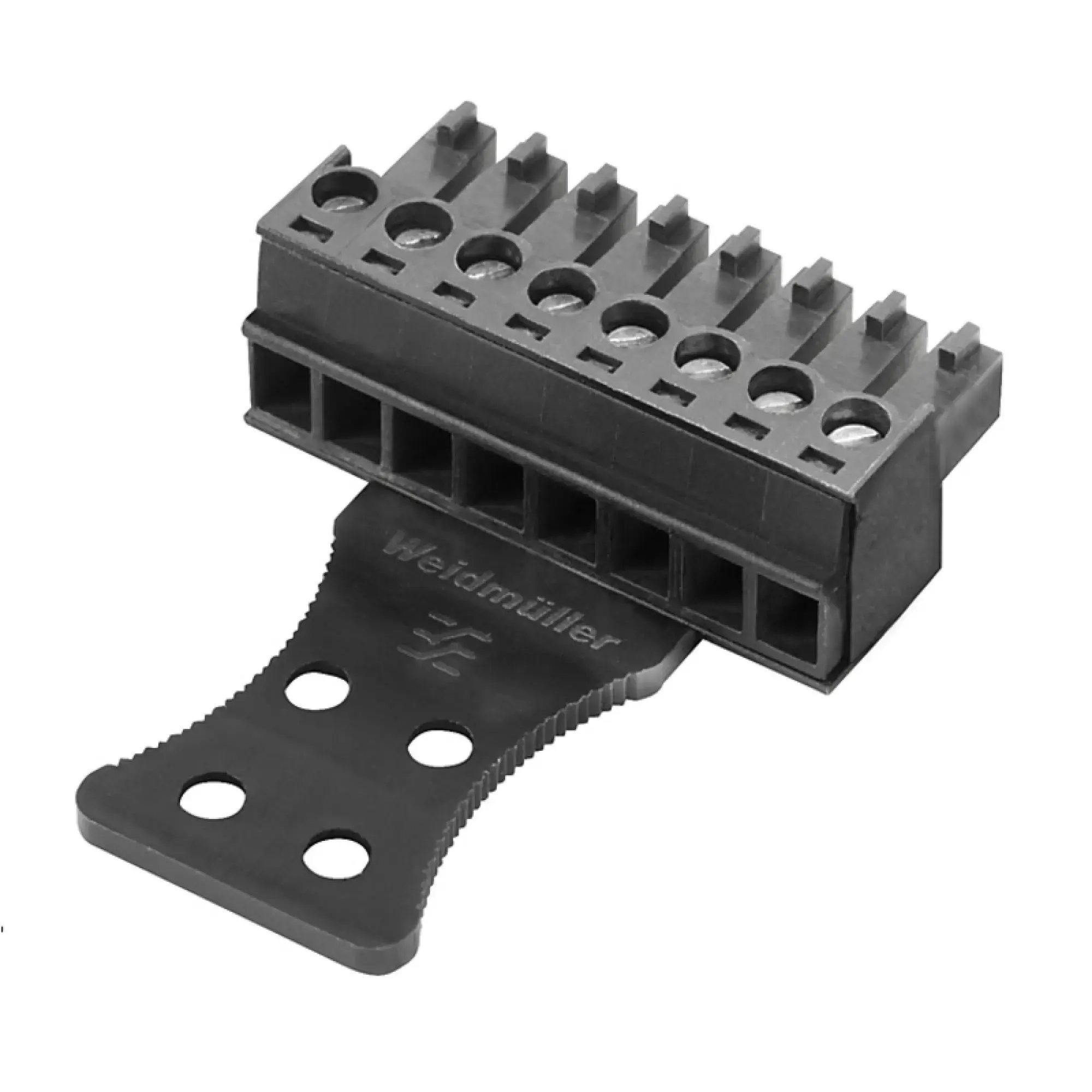 Weidmüller 1231130000 PCB connector (wire connection), 160 V, 17.5 A, Pitch in mm: 3.81, 1.5 mm², Number of poles: 4, Clamping yoke connection, Box (img_001)