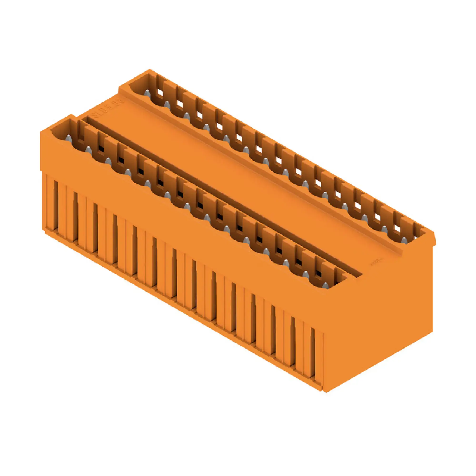 Weidmüller 1602510000 PCB connector (board connection), 250 V, 11 A, Pitch in mm: 5.08, Number of poles: 28, THT solder connection, Box (img_001)