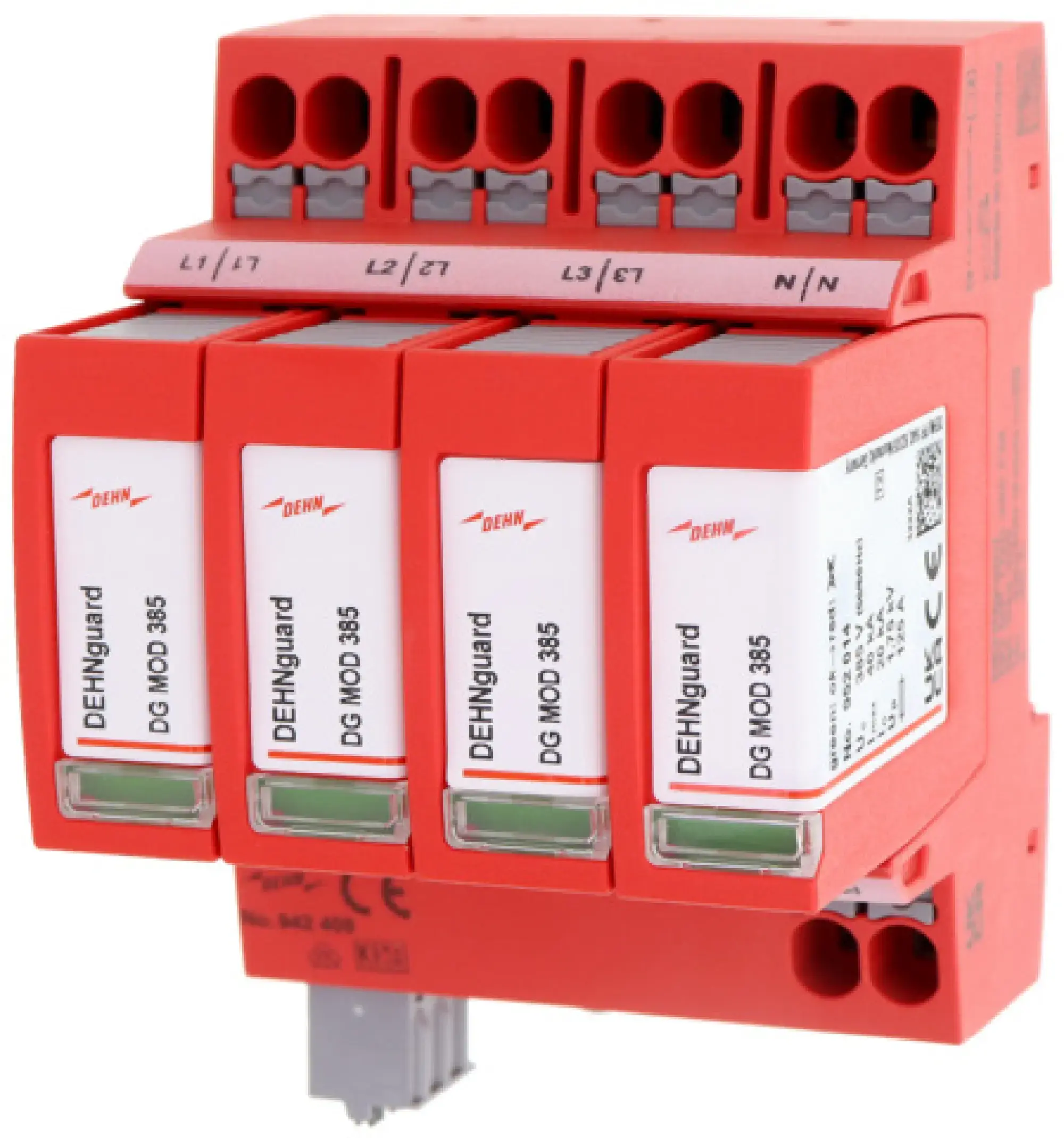 Dehn 942409 Surge arrester type 2+3 DEHNguard MP 4-pole Uc 320V for TT and TNS systems (img_001)