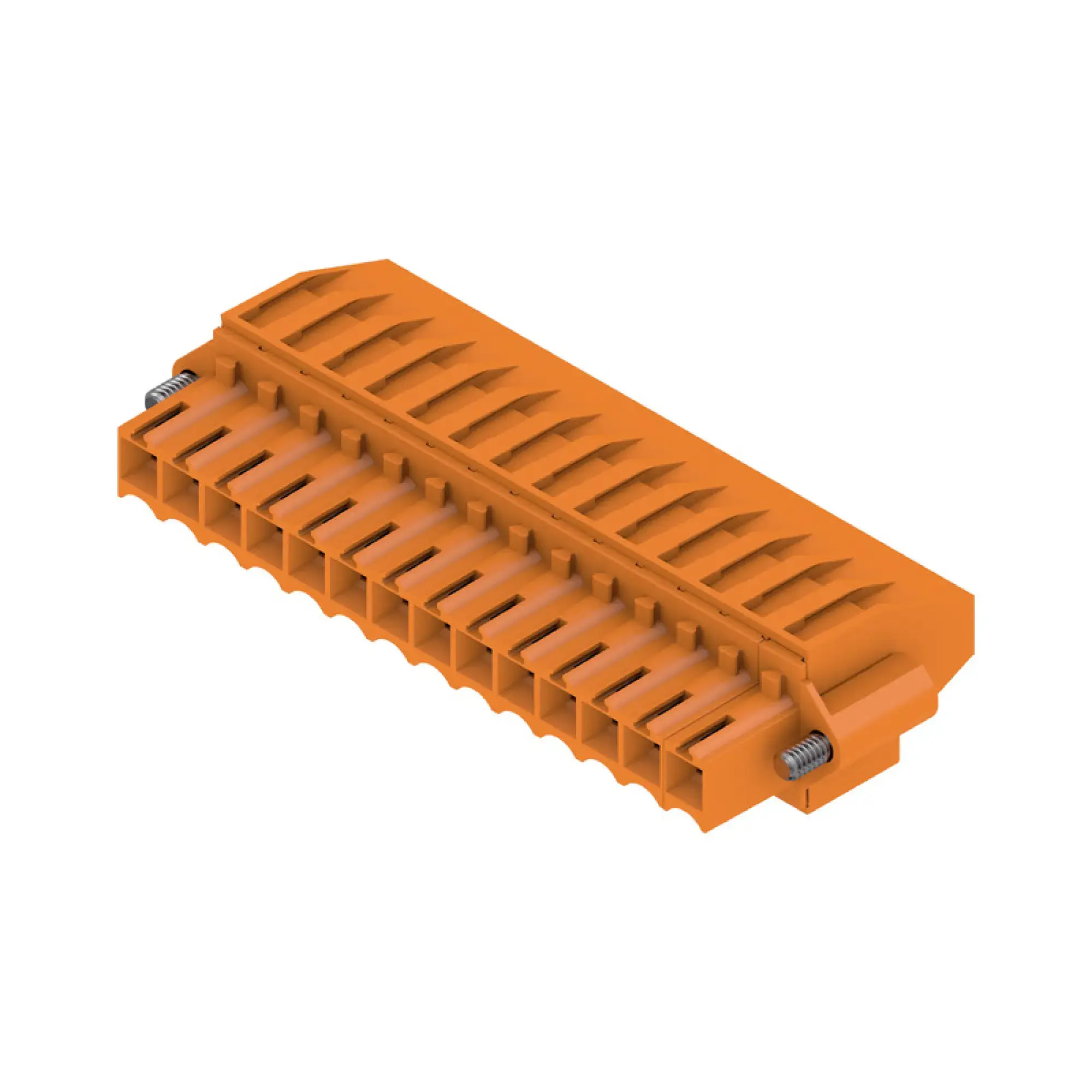 Weidmüller 1640050000 PCB connector (wire connection), 160 V, 12 A, Pitch in mm: 3.50, 1.5 mm², Number of poles: 14, Clamping yoke connection, Box (img_001)