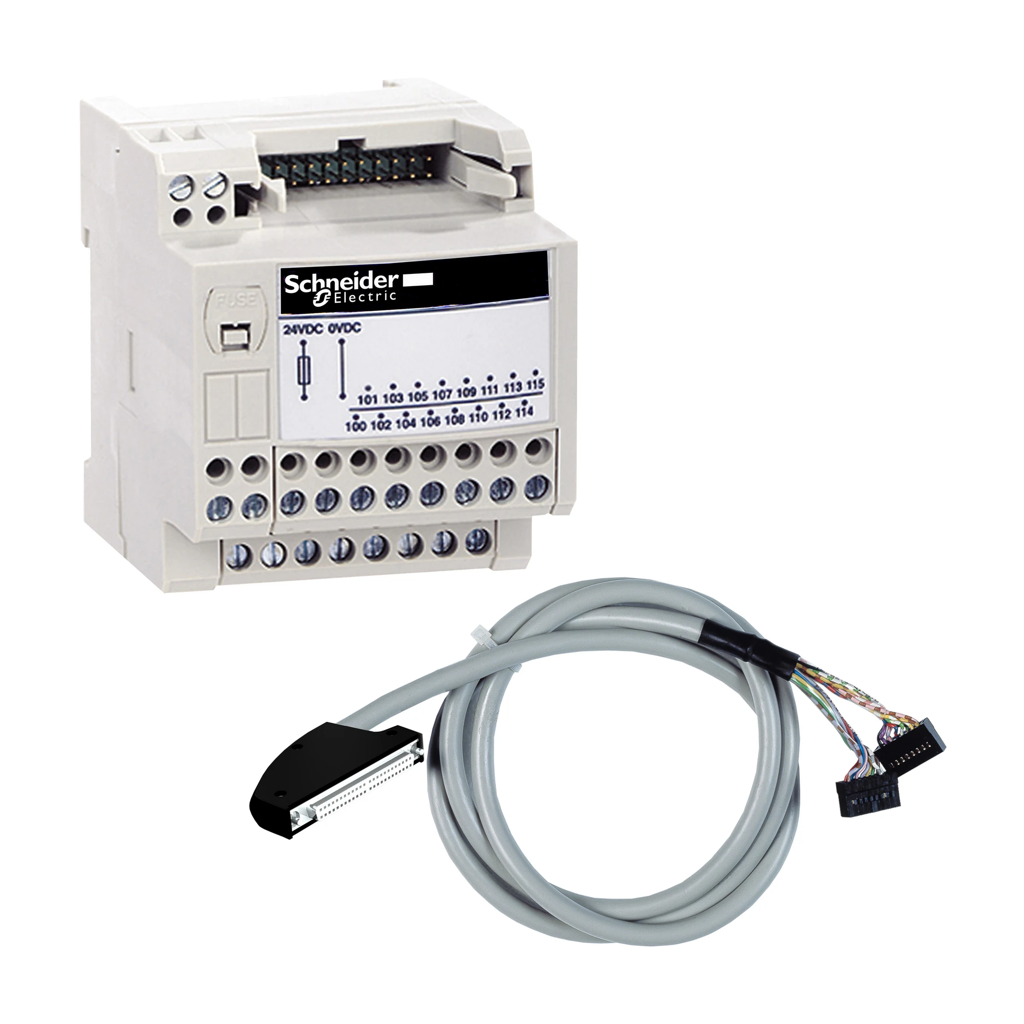 Schneider Electric ABE7H34E200 Telefast M340 I/O Eco Wiring Set 2 M (img_001) Schneider Electric ABE7H34E200 Telefast M340 I/O Eco Wiring Set 2 M (img_001)