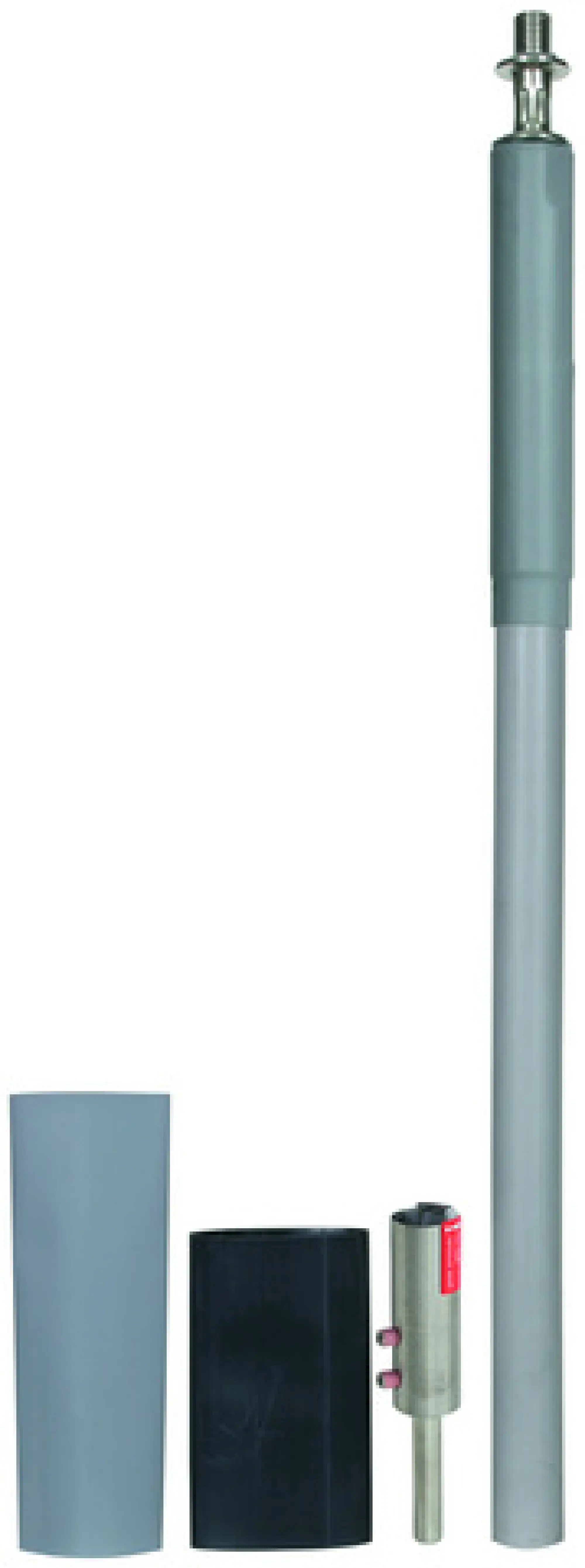 Dehn 819227 HVI Conductor for tube outside, stranded preassembled D 20mm Cu L 6.0m grey (img_001) Dehn 819227 HVI Conductor for tube outside, stranded preassembled D 20mm Cu L 6.0m grey (img_001)