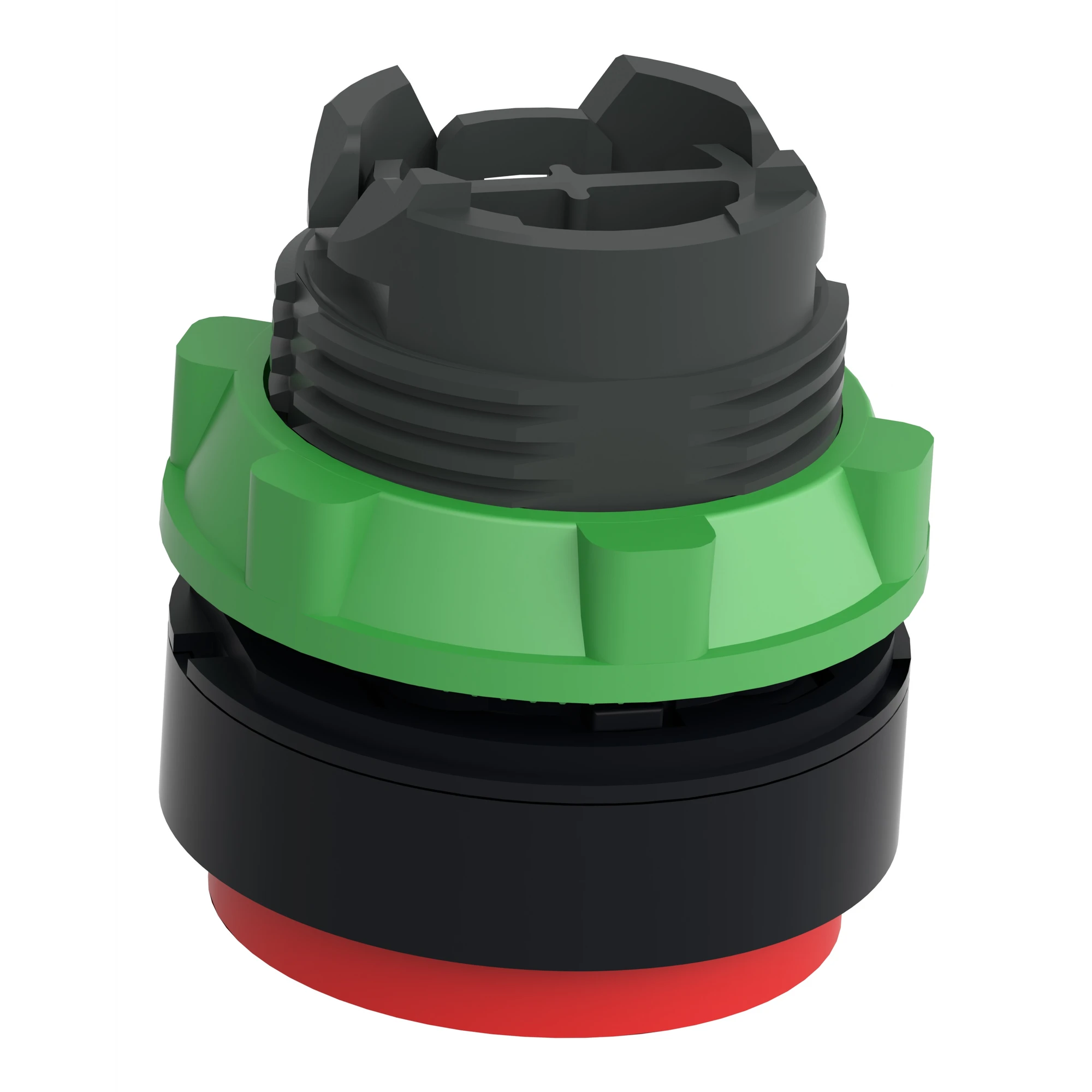 Schneider Electric ZB5AL4 Pushbutton, front element, Harmony XB5, plastic, 22mm, red, protruding, unlabelled, momentary (img_006)