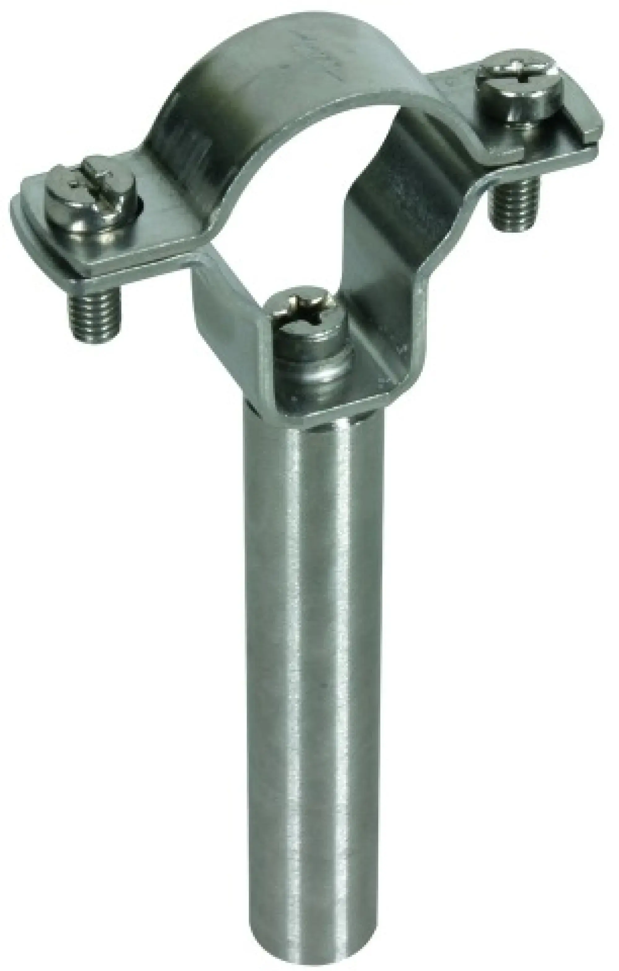 Dehn 253331 Conductor holder for HVI power Conductor D 27-30mm w. bar D 16mm L 85mm StSt (img_003) Dehn 253331 Conductor holder for HVI power Conductor D 27-30mm w. bar D 16mm L 85mm StSt (img_003)