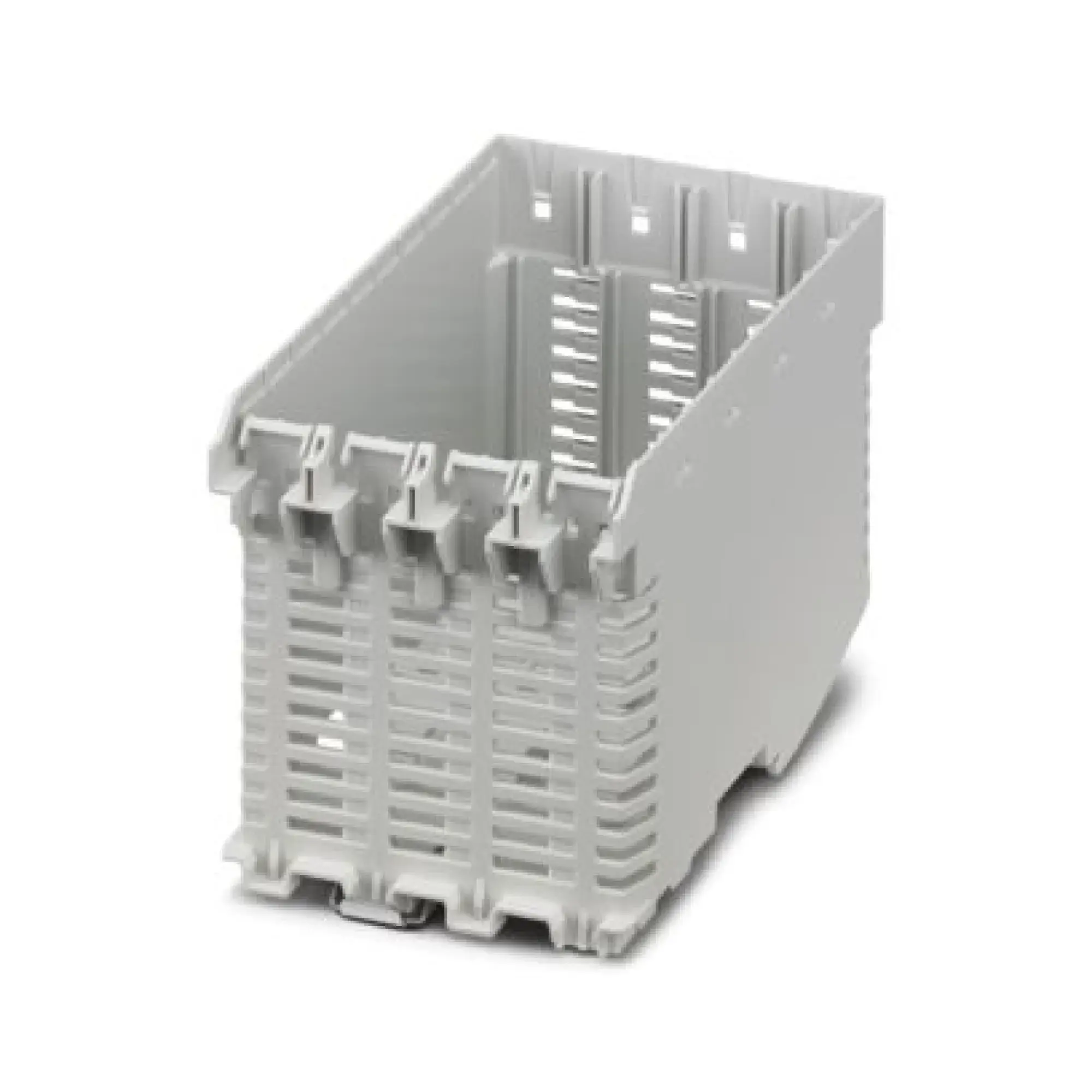 Phoenix Contact 1158981 Mounting base housing ME-IO 75,2 EB 10U TBUS 7035 (img_001)