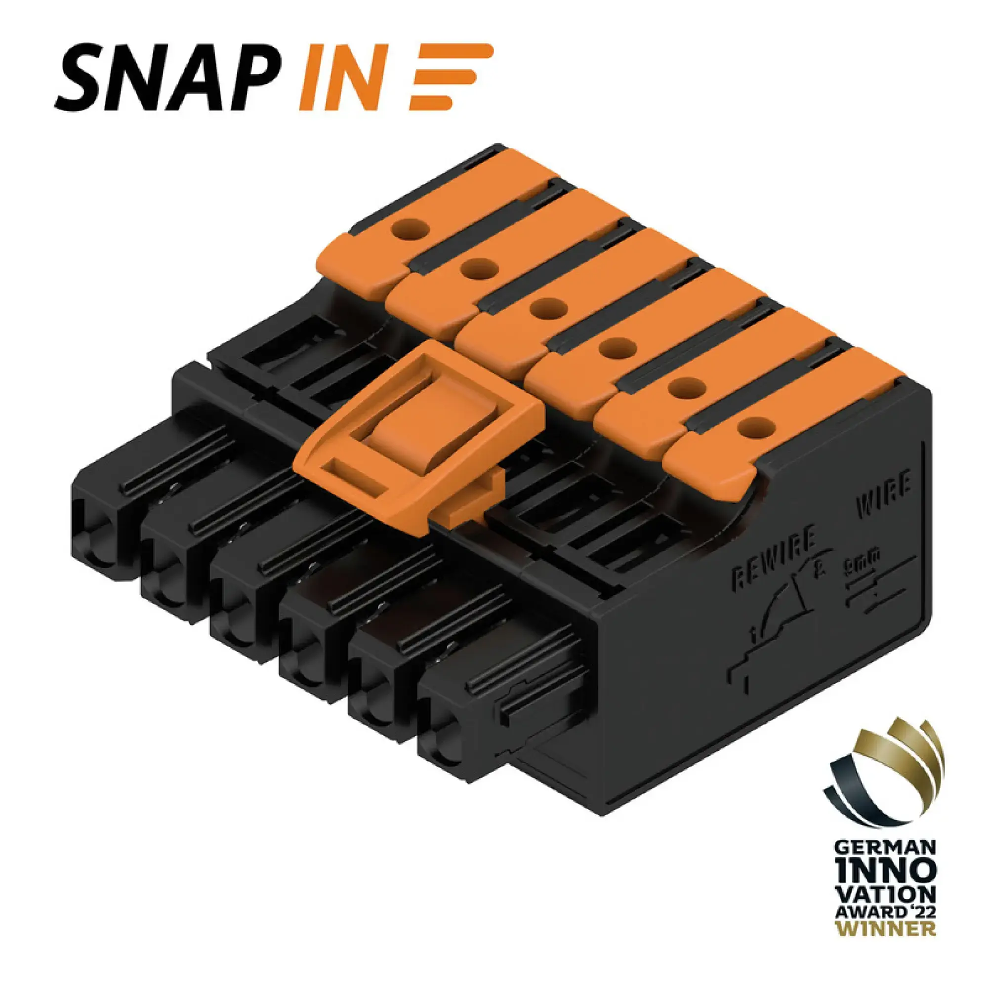 Weidmüller 2741710000 PCB connector (wire connection), 320 V, 26.8 A, Pitch in mm: 5.00, 4 mm², Number of poles: 6, SNAP IN, Box (img_001)