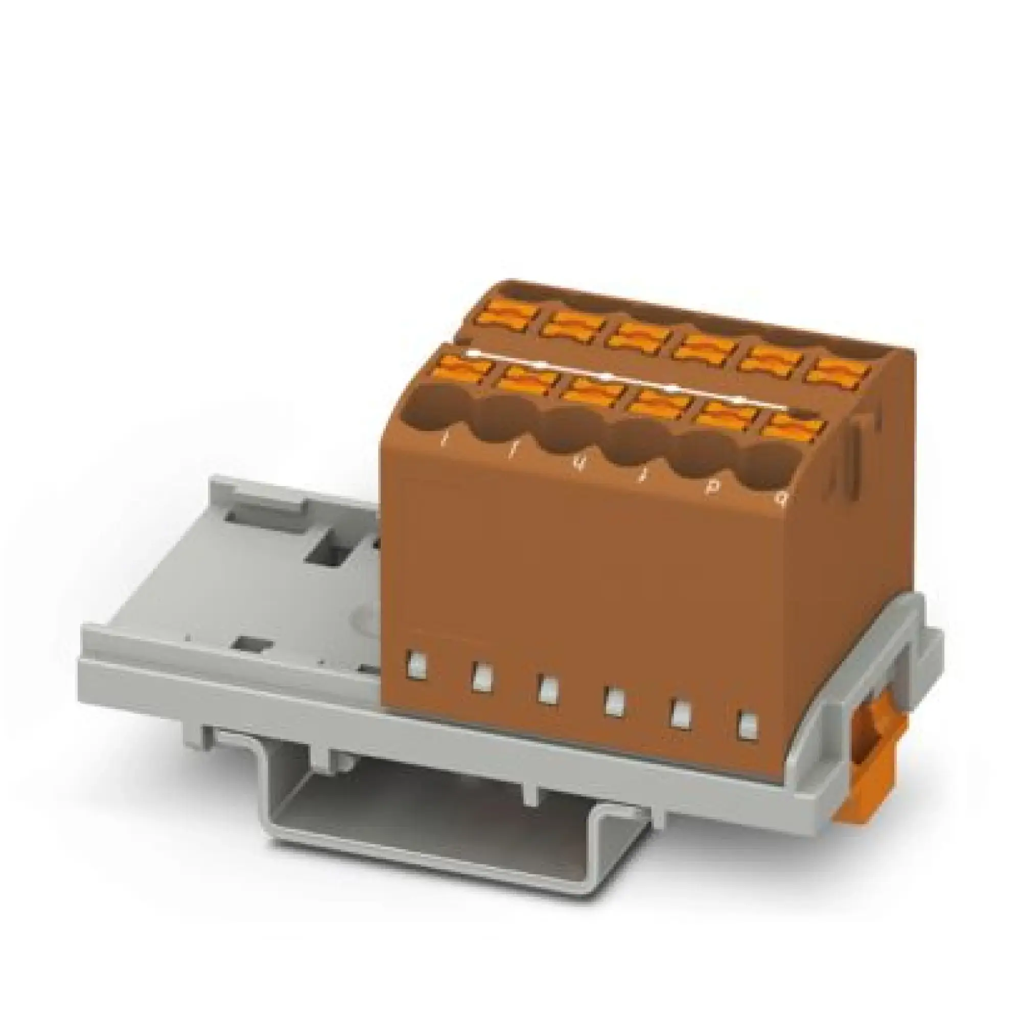 Phoenix Contact 3273032 Distribution block PTFIX 12X2,5-NS35 BN (img_001)