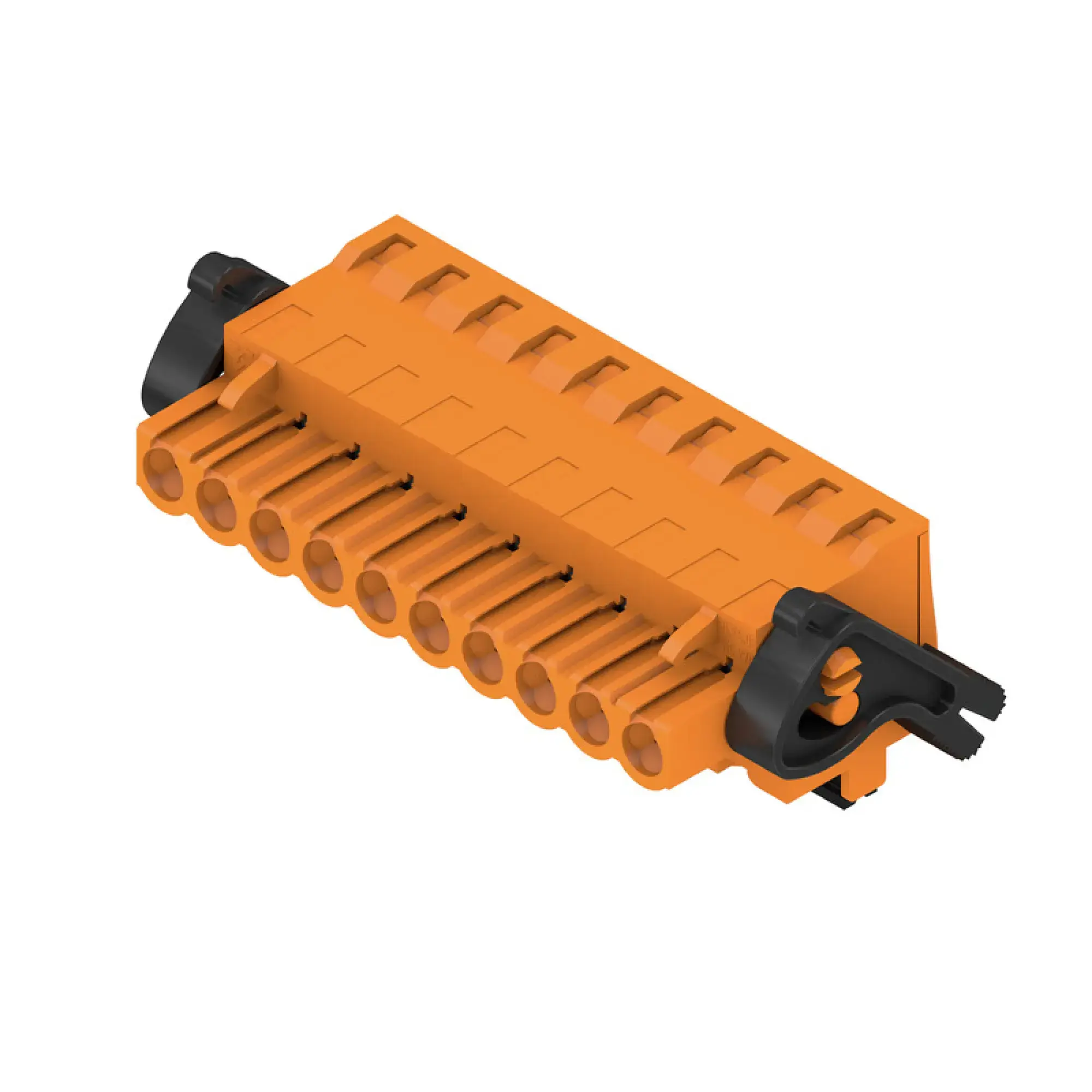 Weidmüller 1983160000 PCB connector (wire connection), 320 V, 24 A, Pitch in mm: 5.08, 3.31 mm², Number of poles: 10, PUSH IN with actuator, Box (img_001)