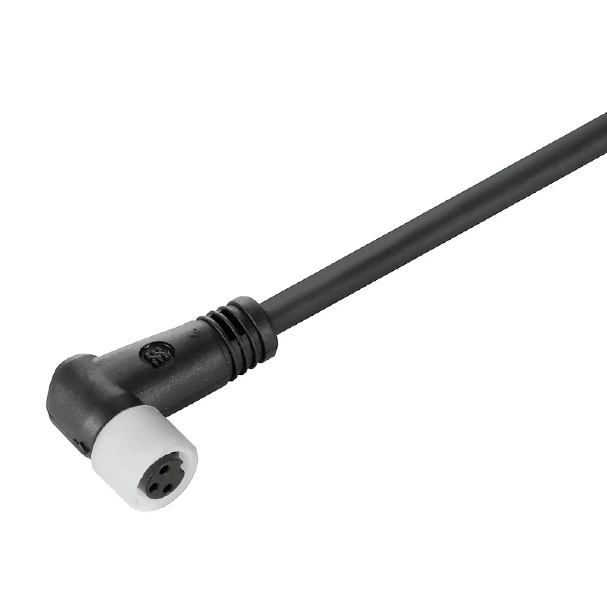 Weidmüller 1383000150 Sensor-actuator Cable (assembled), One end without connector, M8, Number of poles: 4, Socket, angled, LED: No, Cable length: 1.5 m, Shielded: No (img_001)