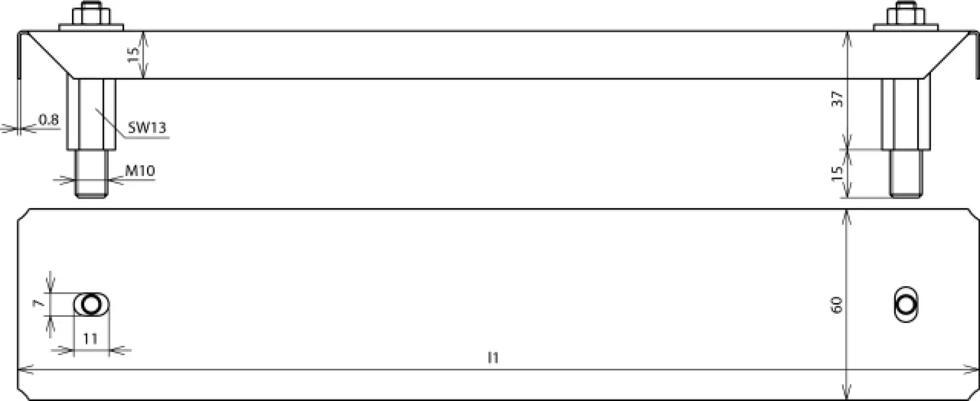 Dehn 472279 Cover for equipotential bonding bar, StSt with 6 connections (img_002) Dehn 472279 Cover for equipotential bonding bar, StSt with 6 connections (img_002)