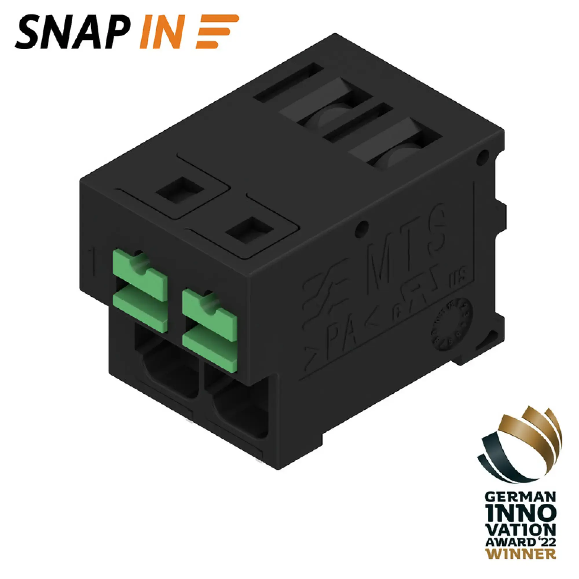 Weidmüller 2913600000 PCB terminal, 320 V, 32 A, Pitch in mm: 5.00, 4 mm², Number of poles: 2, SNAP IN, THT solder connection, 90°, Tube (img_001) Weidmüller 2913600000 PCB terminal, 320 V, 32 A, Pitch in mm: 5.00, 4 mm², Number of poles: 2, SNAP IN, THT solder connection, 90°, Tube (img_001)