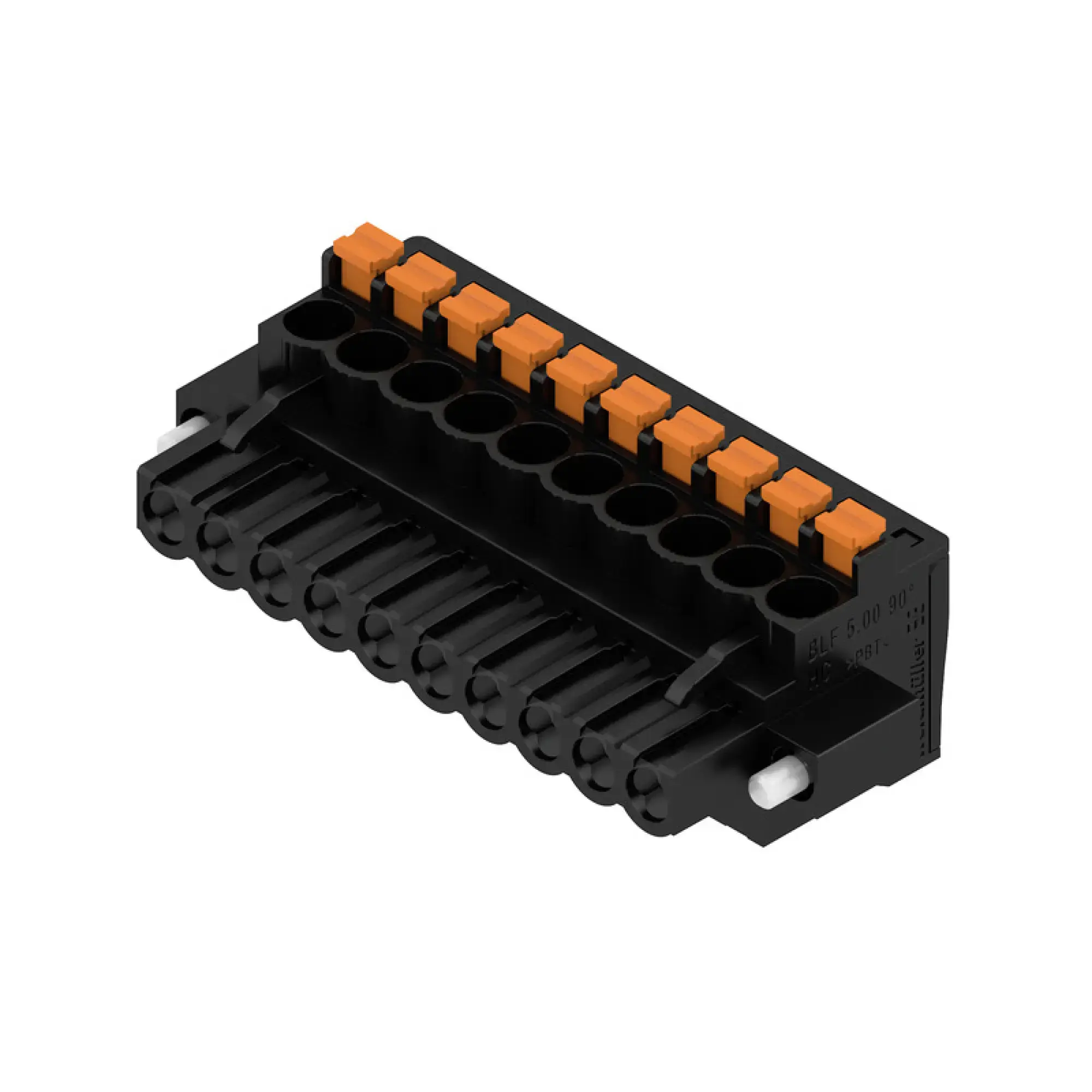 Weidmüller 1979540000 PCB connector (wire connection), 320 V, 24 A, Pitch in mm: 5.00, 3.31 mm², Number of poles: 10, PUSH IN with actuator, Box (img_001) Weidmüller 1979540000 PCB connector (wire connection), 320 V, 24 A, Pitch in mm: 5.00, 3.31 mm², Number of poles: 10, PUSH IN with actuator, Box (img_001)