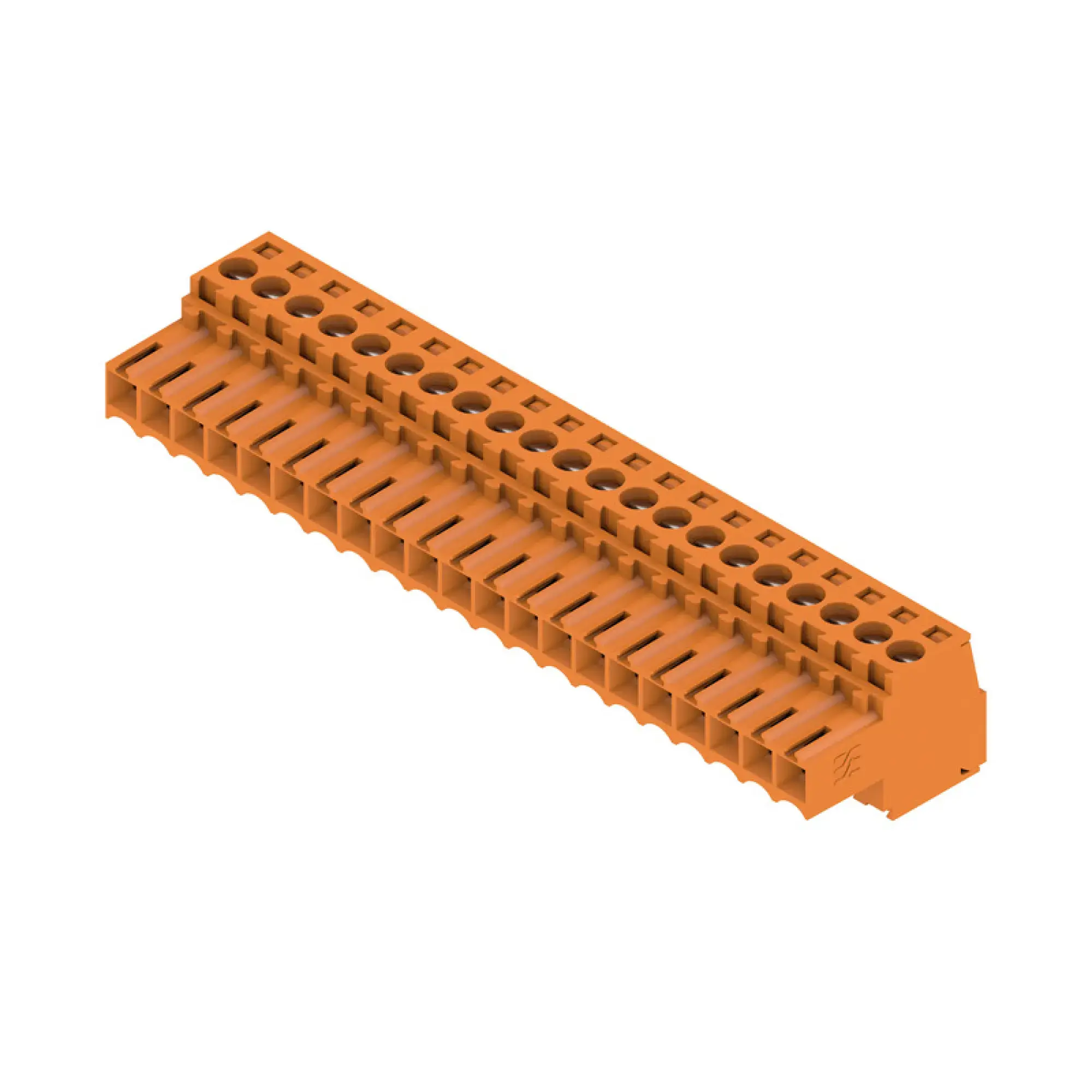 Weidmüller 1620330000 PCB connector (wire connection), 160 V, 17 A, Pitch in mm: 3.50, 1.5 mm², Number of poles: 21, Clamping yoke connection, Box (img_001)