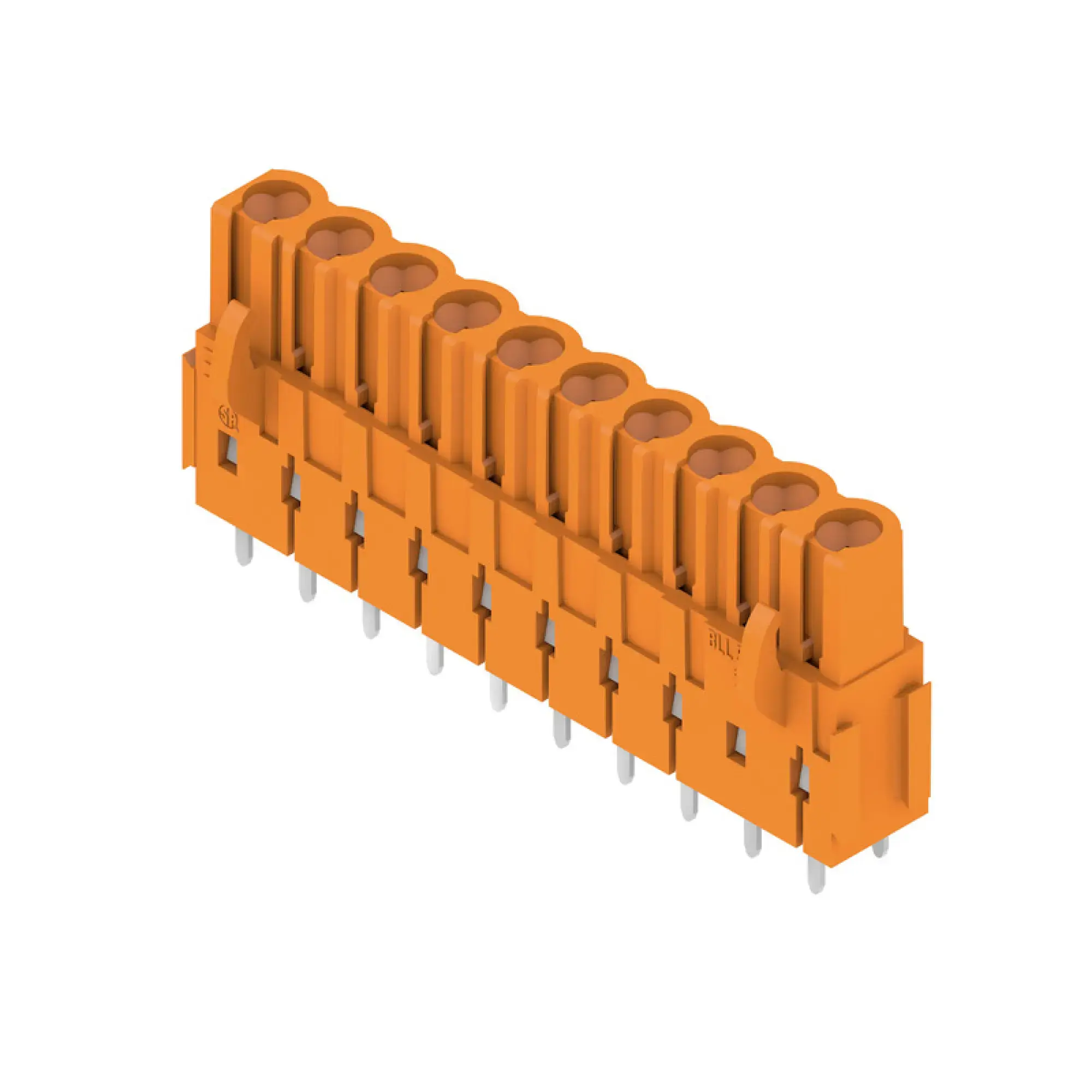 Weidmüller 1682810000 PCB connector (board connection), 320 V, 23 A, Pitch in mm: 5.08, Number of poles: 10, THT solder connection, Box (img_001) Weidmüller 1682810000 PCB connector (board connection), 320 V, 23 A, Pitch in mm: 5.08, Number of poles: 10, THT solder connection, Box (img_001)