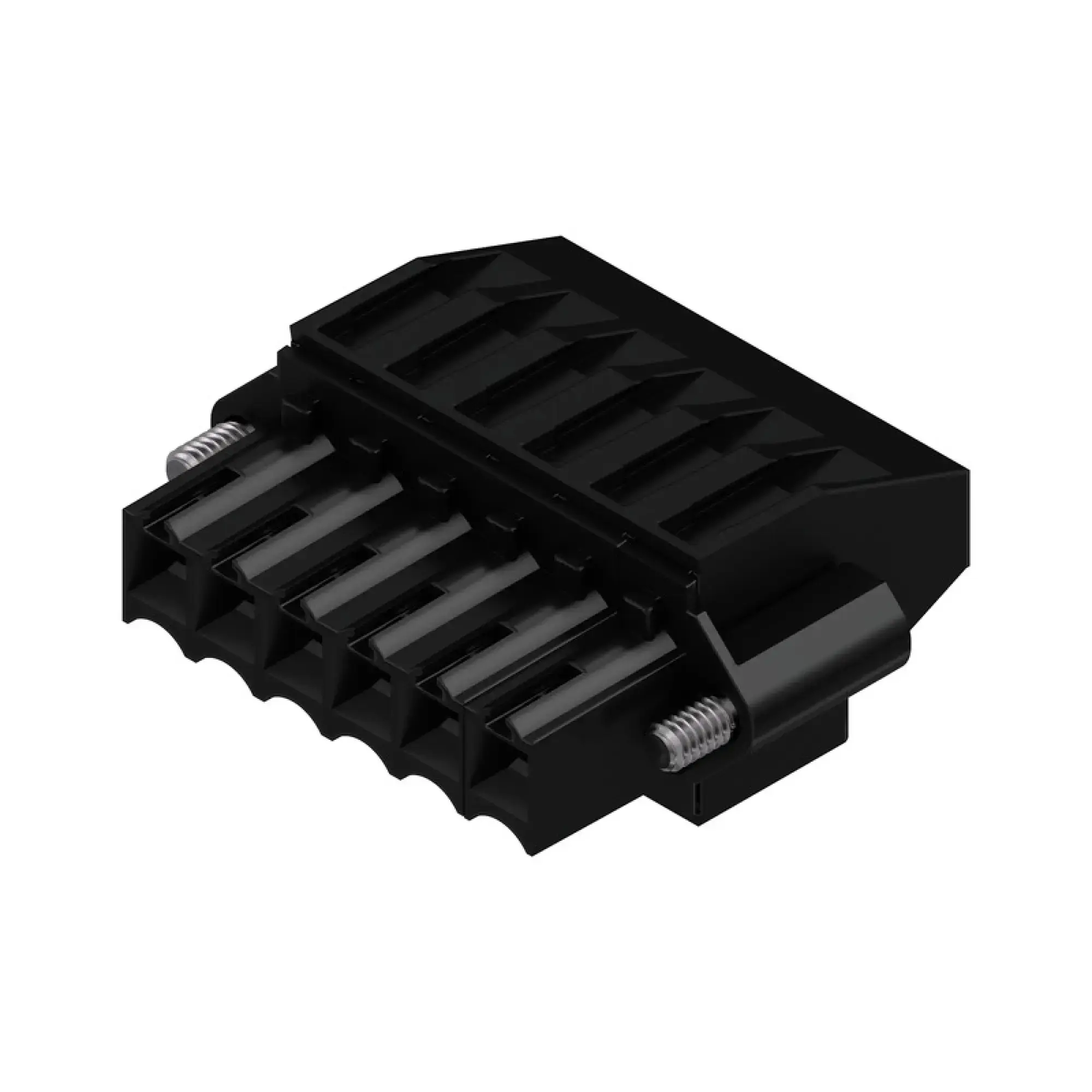 Weidmüller 1640200000 PCB connector (wire connection), 160 V, 12 A, Pitch in mm: 3.50, 1.5 mm², Number of poles: 6, Clamping yoke connection, Box (img_001)