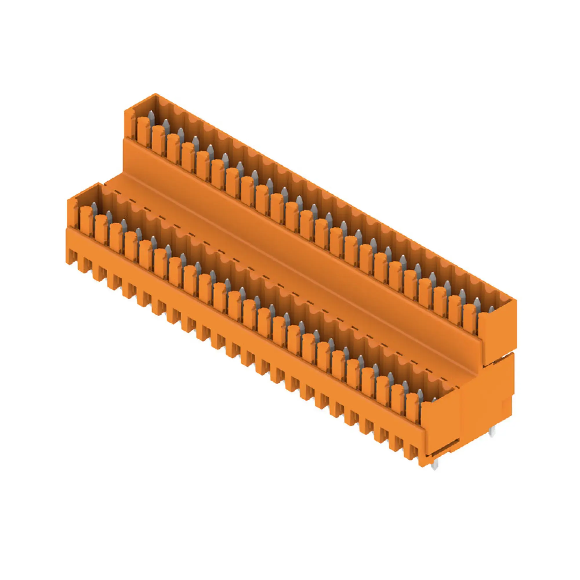 Weidmüller 1641220000 PCB connector (board connection), 160 V, 10.5 A, Pitch in mm: 3.50, Number of poles: 48, THT solder connection, Box (img_001)