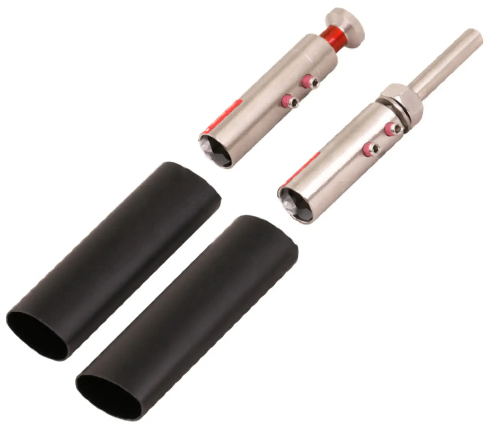 Dehn 819645 Connect. kit HVI light plus Cond. D21mm w. 2 parts, f. installation inside tube (img_001) Dehn 819645 Connect. kit HVI light plus Cond. D21mm w. 2 parts, f. installation inside tube (img_001)