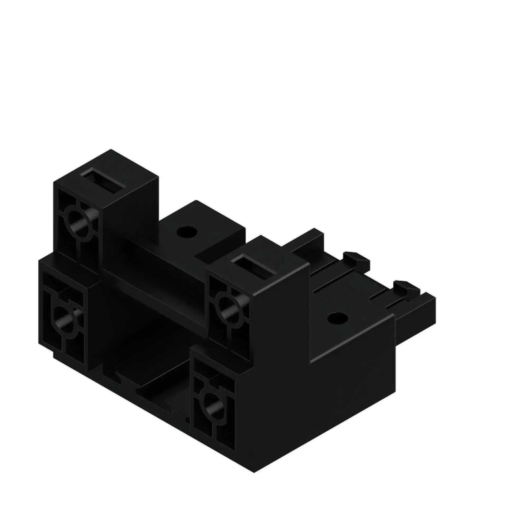 Weidmüller 2838010000 Fastening element (PCB connectors), Accessories, black, Box (img_001)