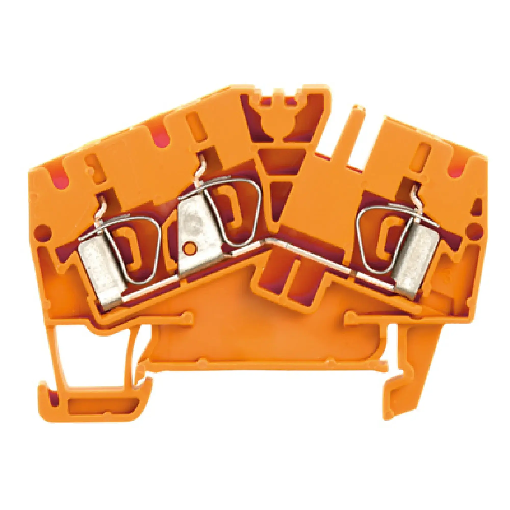 Weidmüller 1770870000 Feed-through terminal block, Tension-clamp connection, orange, 4 mm², 32 A, 800 V, Number of connections: 3 (img_001) Weidmüller 1770870000 Feed-through terminal block, Tension-clamp connection, orange, 4 mm², 32 A, 800 V, Number of connections: 3 (img_001)