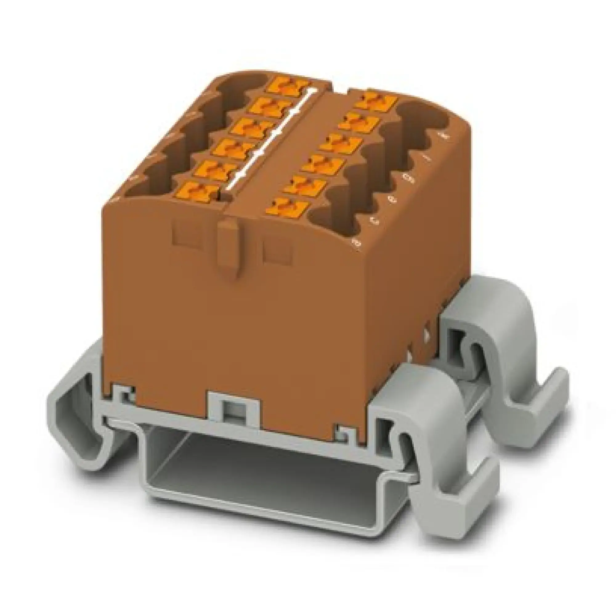 Phoenix Contact 3273164 Distribution block PTFIX 12X2,5-NS35A BN (img_001) Phoenix Contact 3273164 Distribution block PTFIX 12X2,5-NS35A BN (img_001)