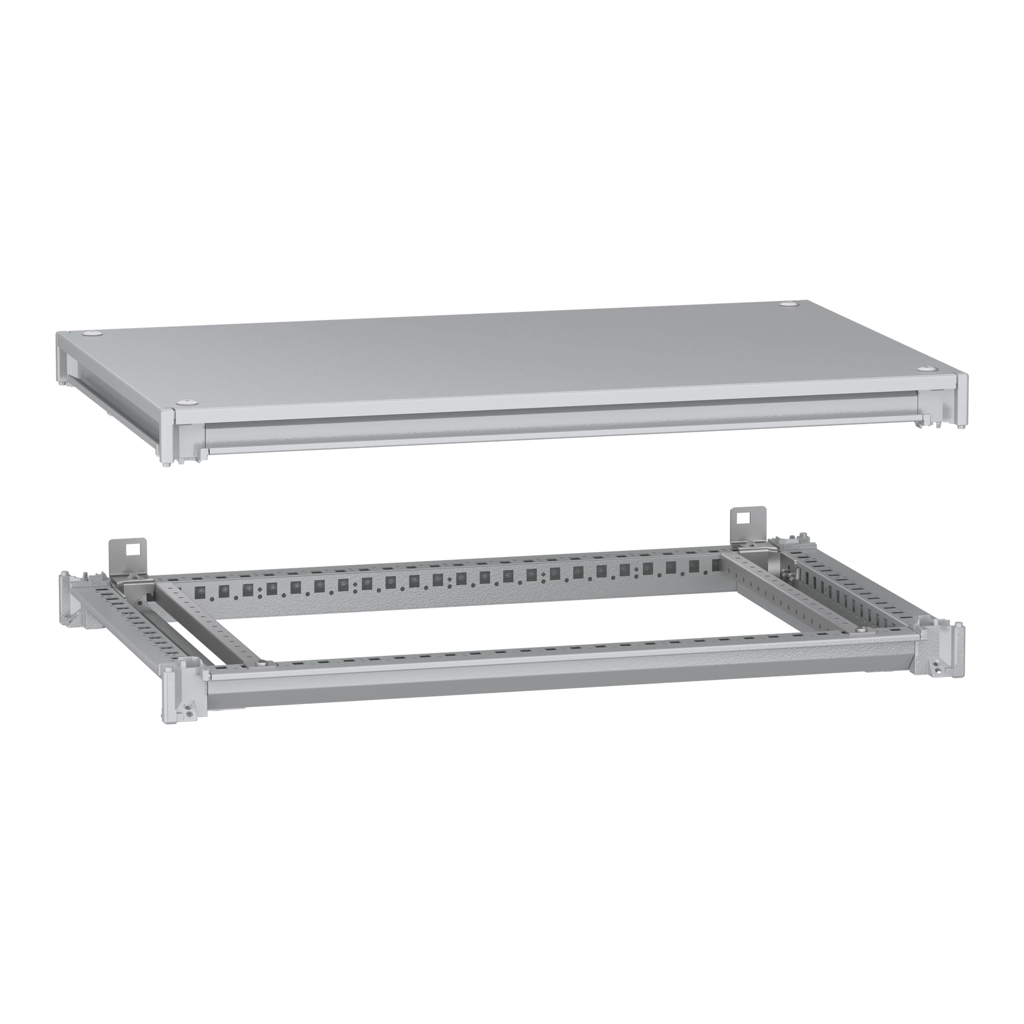 Schneider Electric NSYSFNC85 Lower and upper frame, PanelSeT SFN, for electrical enclosure W 800 x D 500 mm, including roof (img_001) Schneider Electric NSYSFNC85 Lower and upper frame, PanelSeT SFN, for electrical enclosure W 800 x D 500 mm, including roof (img_001)