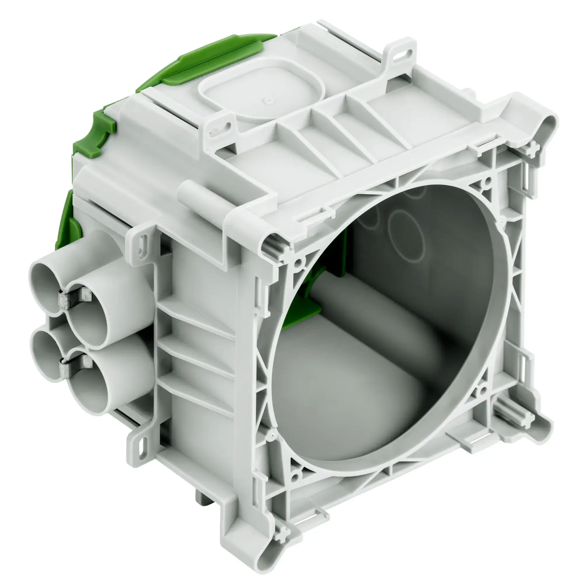 Spelsberg 98210101 Installation housing, green, Type of protection IP30, Suitable for concrete construction, for LED, Rated insulation voltage 400V AC, Halogen free (img_001) Spelsberg 98210101 Installation housing, green, Type of protection IP30, Suitable for concrete construction, for LED, Rated insulation voltage 400V AC, Halogen free (img_001)