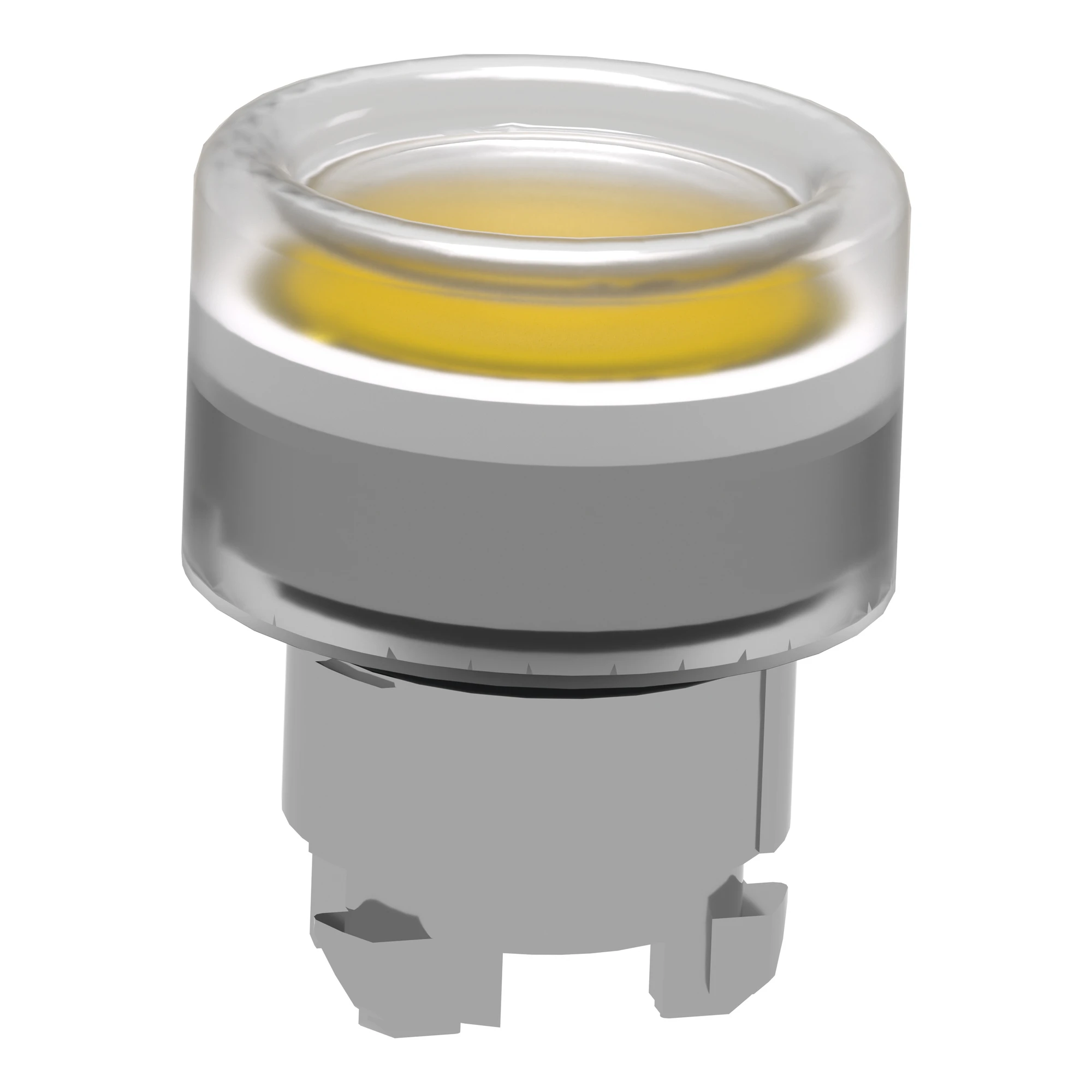 Schneider Electric ZB4BW583 Illuminated Push Button, Front Element, Harmony XB4, Metal, 22mm, Yellow, Momentary, with Protective Cap, for Universal LED (img_005) Schneider Electric ZB4BW583 Illuminated Push Button, Front Element, Harmony XB4, Metal, 22mm, Yellow, Momentary, with Protective Cap, for Universal LED (img_005)