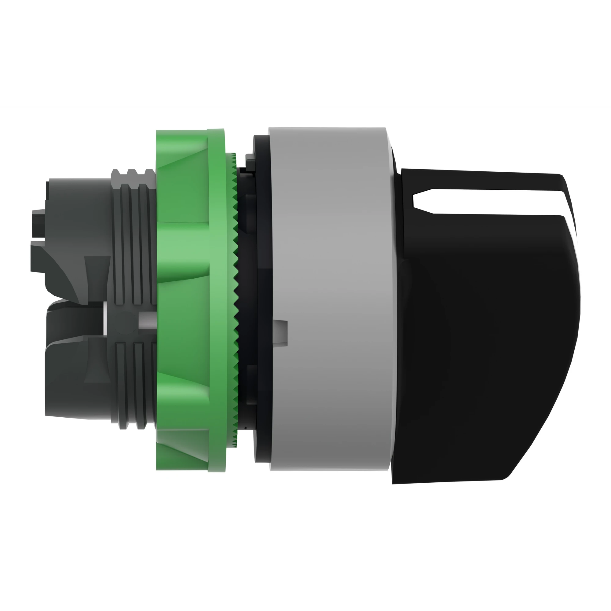 Schneider Electric ZB5AJ2C0 Selector switch, front element, Harmony XB5, plastic, 22mm, light grey, black, 2 positions, long toggle, latching (img_004) Schneider Electric ZB5AJ2C0 Selector switch, front element, Harmony XB5, plastic, 22mm, light grey, black, 2 positions, long toggle, latching (img_004)