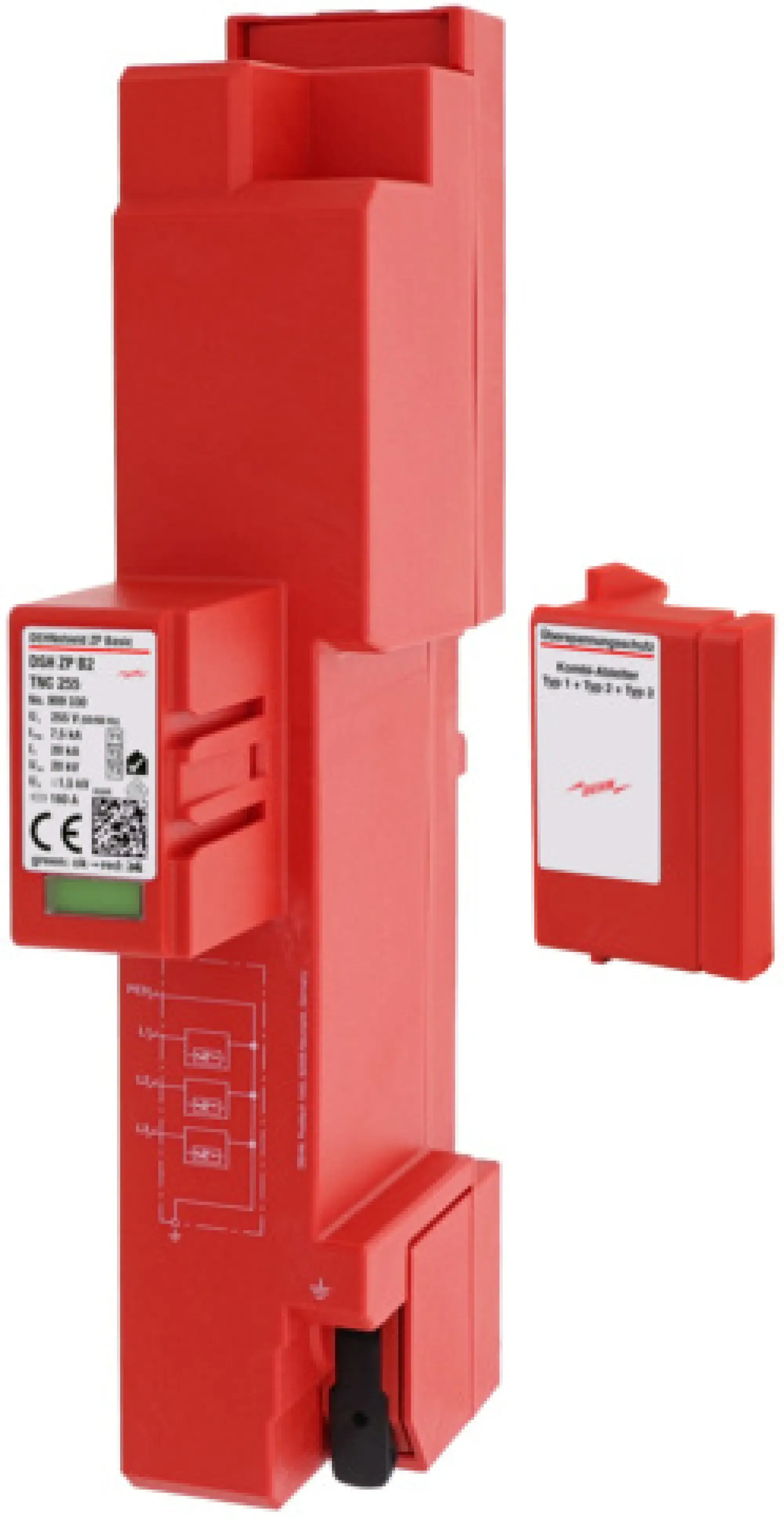 Dehn 909330 Type1+2+3 combined arrester DEHNshield ZP Basic 2 for TNC systems (img_003)