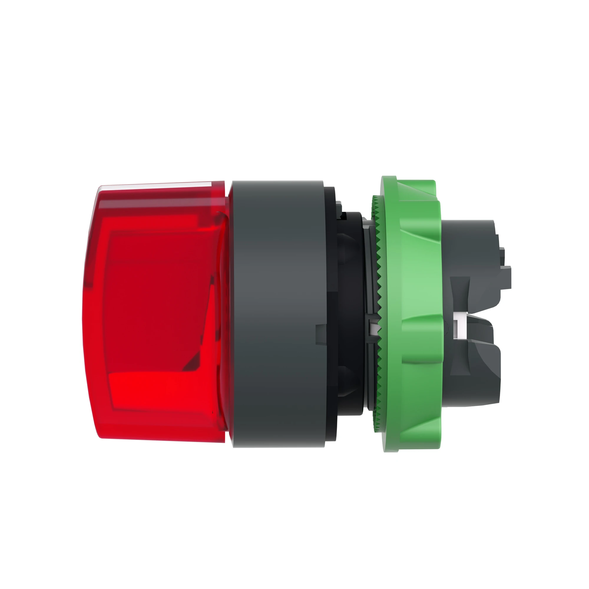 Schneider Electric ZB5AK1843 Illuminated Selector Switch, Front Element, Harmony XB5, Plastic, 22mm, Red, for Universal LED, 3 Positions, Momentary Right (img_007)