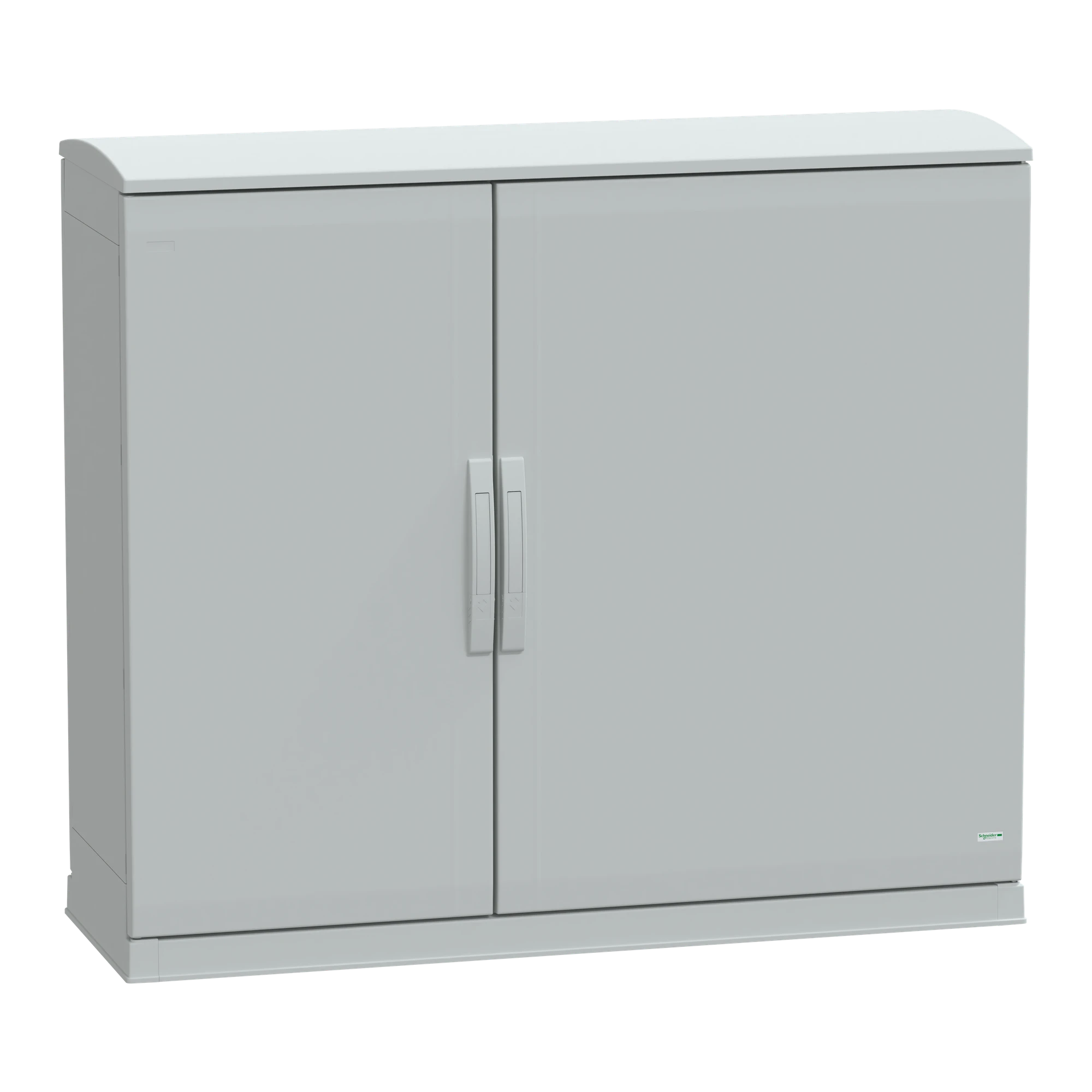 Schneider Electric NSYPLAZT10124G Polyester enclosure floor-mounting version with open base+cover 1000x1250x420 IP44 (img_001)