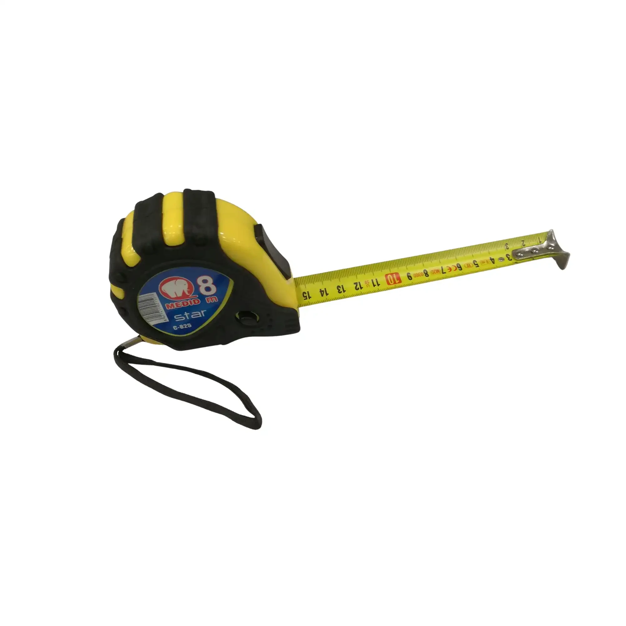 MEDID C825 Rolling tape measure STAR made of 2K-housing with tape brake- Unpacked 8m x 25 mm (img_002)