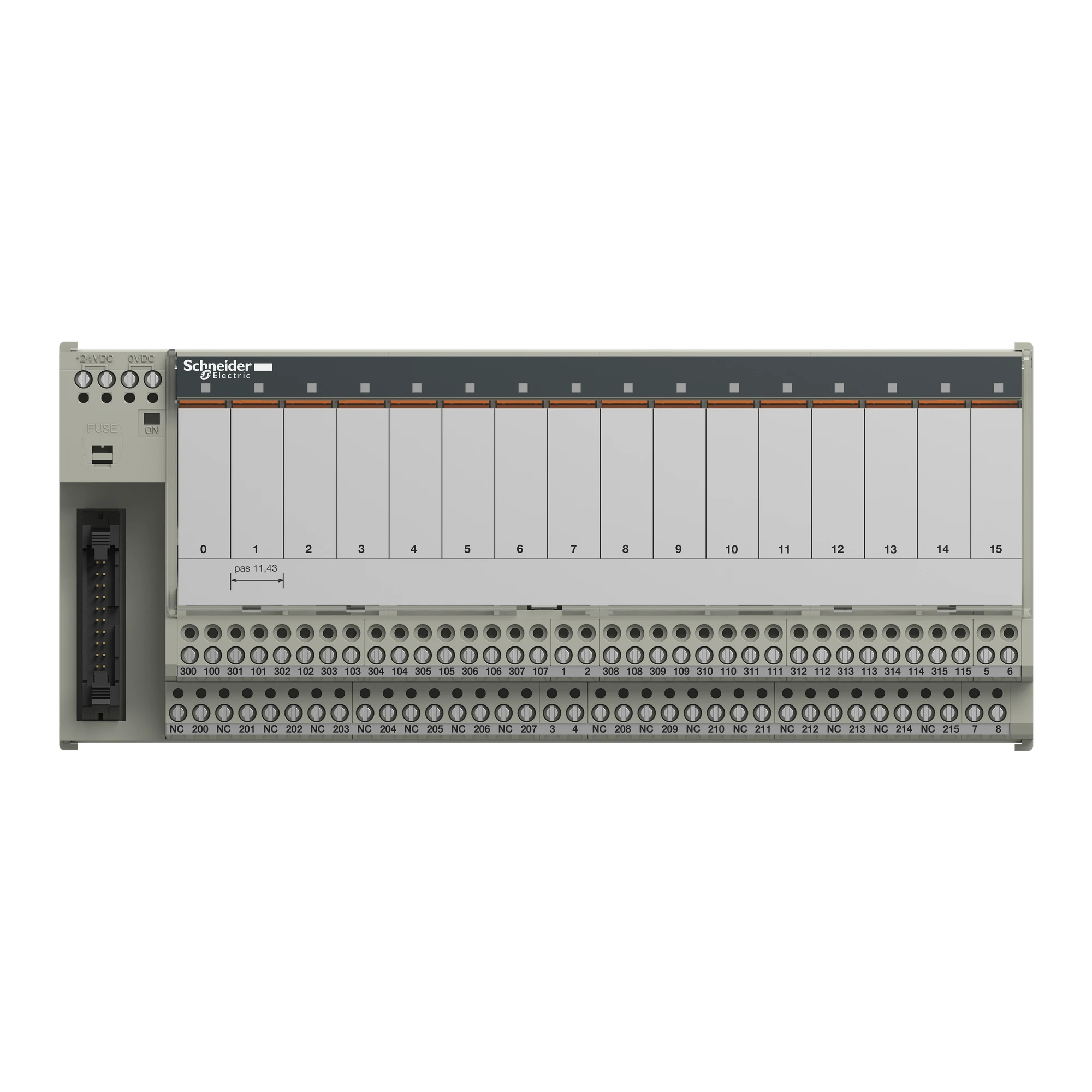 Schneider Electric ABE7R16T230 BASIC INSERTION STRIP EM 1 WITHOUT CTC. 16O-WITHOUT COMMON (img_003) Schneider Electric ABE7R16T230 BASIC INSERTION STRIP EM 1 WITHOUT CTC. 16O-WITHOUT COMMON (img_003)