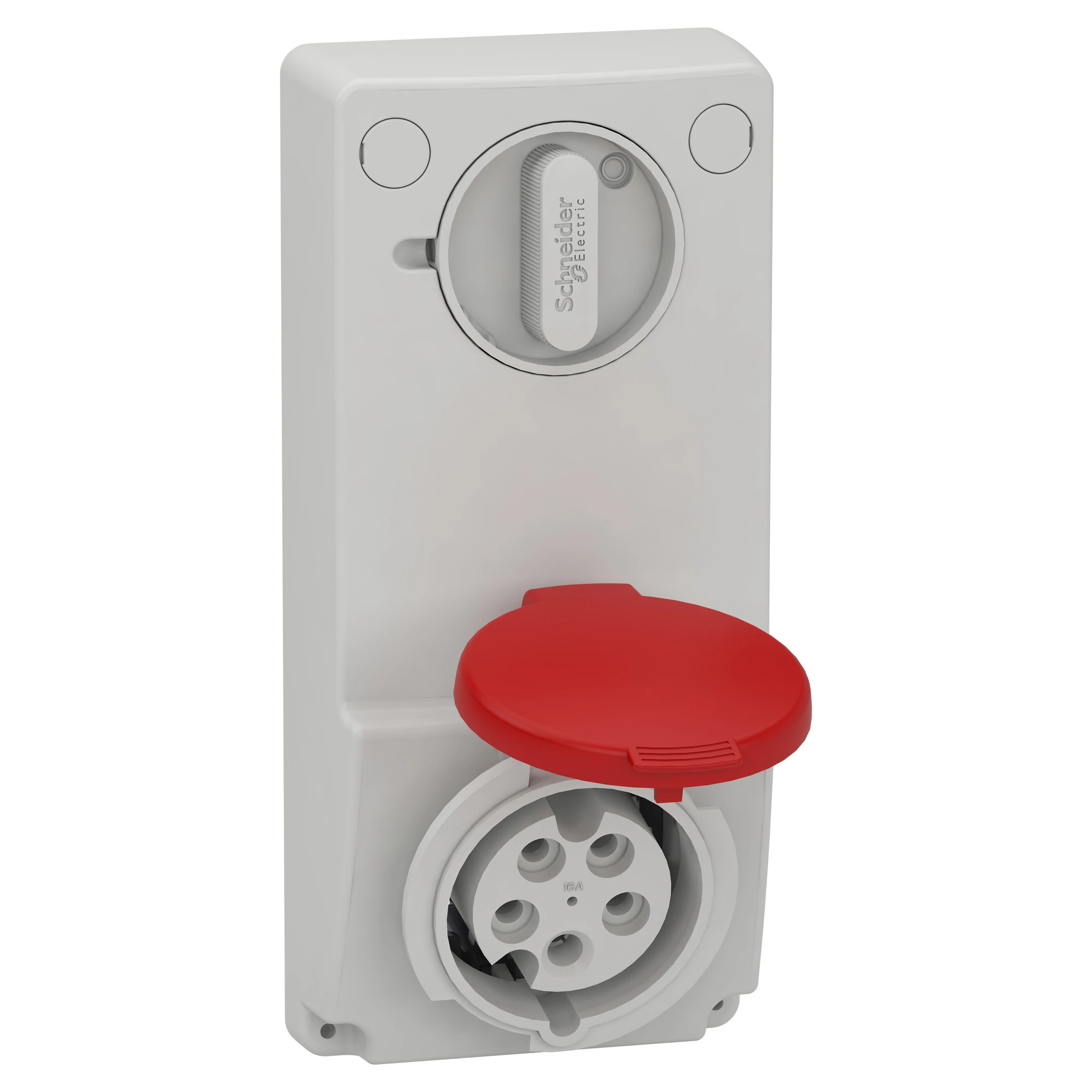 Schneider Electric 82036 Surface-mounted Lockable Socket, 16A, 3p+N+E, 380-415 V AC, IP44 (img_001) Schneider Electric 82036 Surface-mounted Lockable Socket, 16A, 3p+N+E, 380-415 V AC, IP44 (img_001)