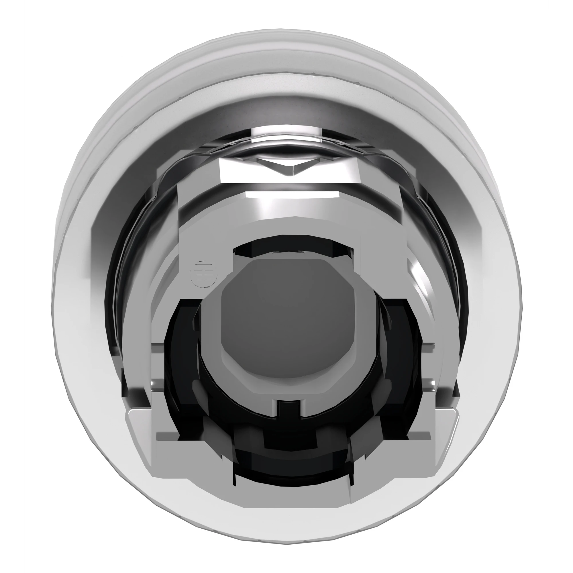 Schneider Electric ZB4BW583 Illuminated Push Button, Front Element, Harmony XB4, Metal, 22mm, Yellow, Momentary, with Protective Cap, for Universal LED (img_002) Schneider Electric ZB4BW583 Illuminated Push Button, Front Element, Harmony XB4, Metal, 22mm, Yellow, Momentary, with Protective Cap, for Universal LED (img_002)