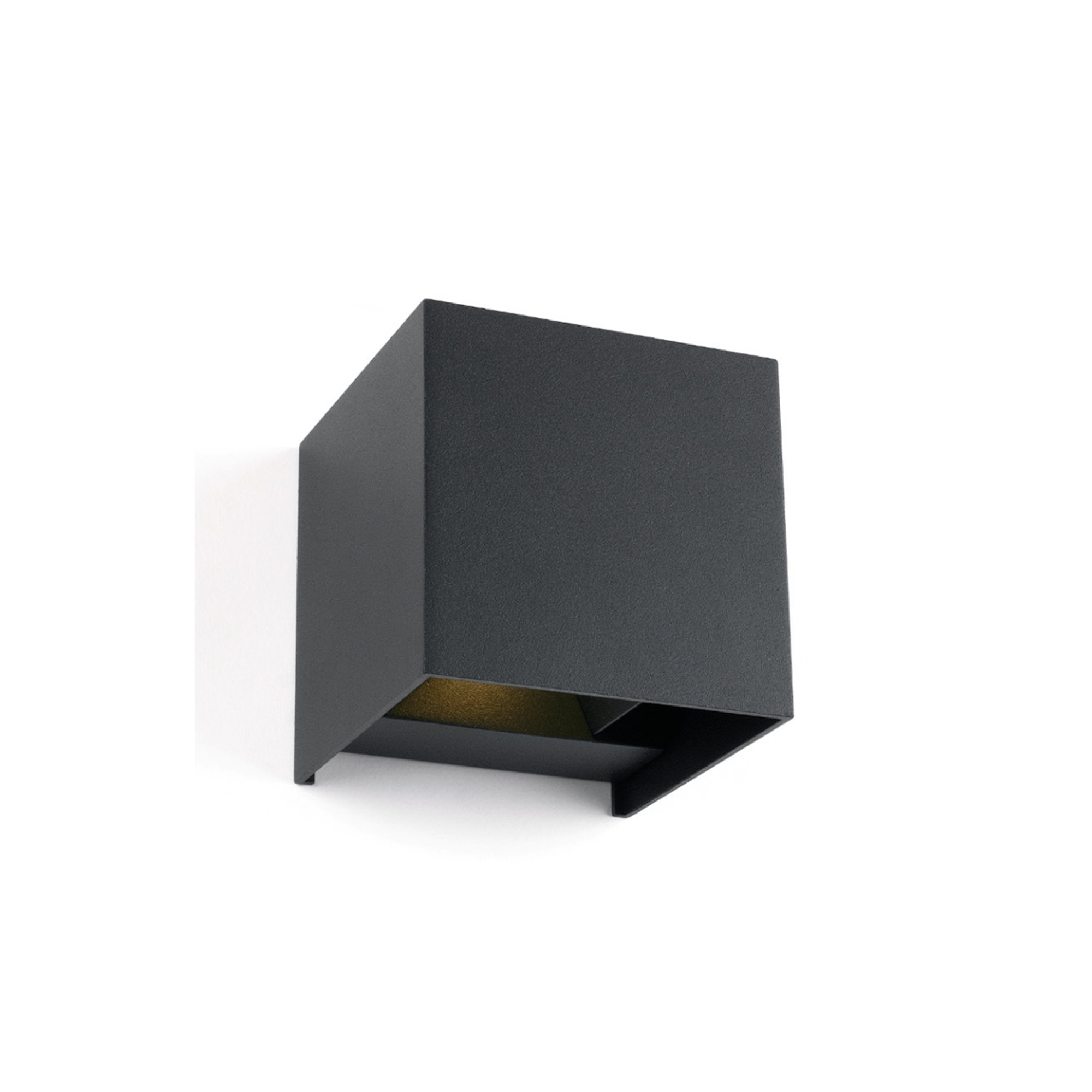 WSU Lights Wandleuchte Maliha Cube grau - 6W - D2W - 90lm/W - 100x100x100mm - IP65 - CRI >85Ra WSU Lights Wandleuchte Maliha Cube grau - 6W - D2W - 90lm/W - 100x100x100mm - IP65 - CRI >85Ra