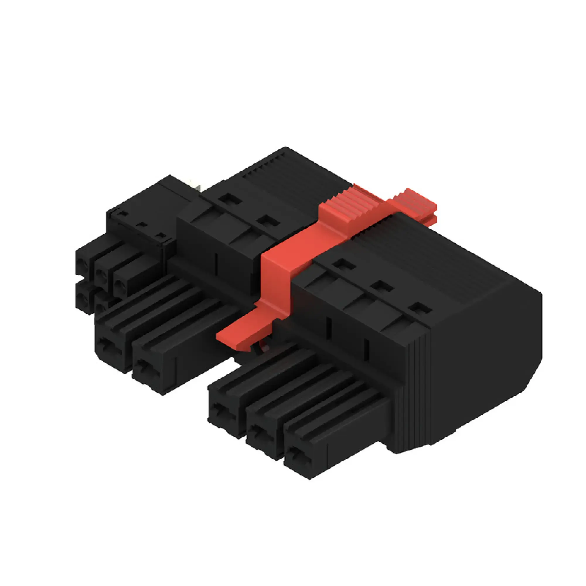 Weidmüller 1081760000 Hybrid connector (wire connection), 7.62 mm, Number of poles: 5, PUSH IN with actuator, PUSH IN without actuator (img_001)