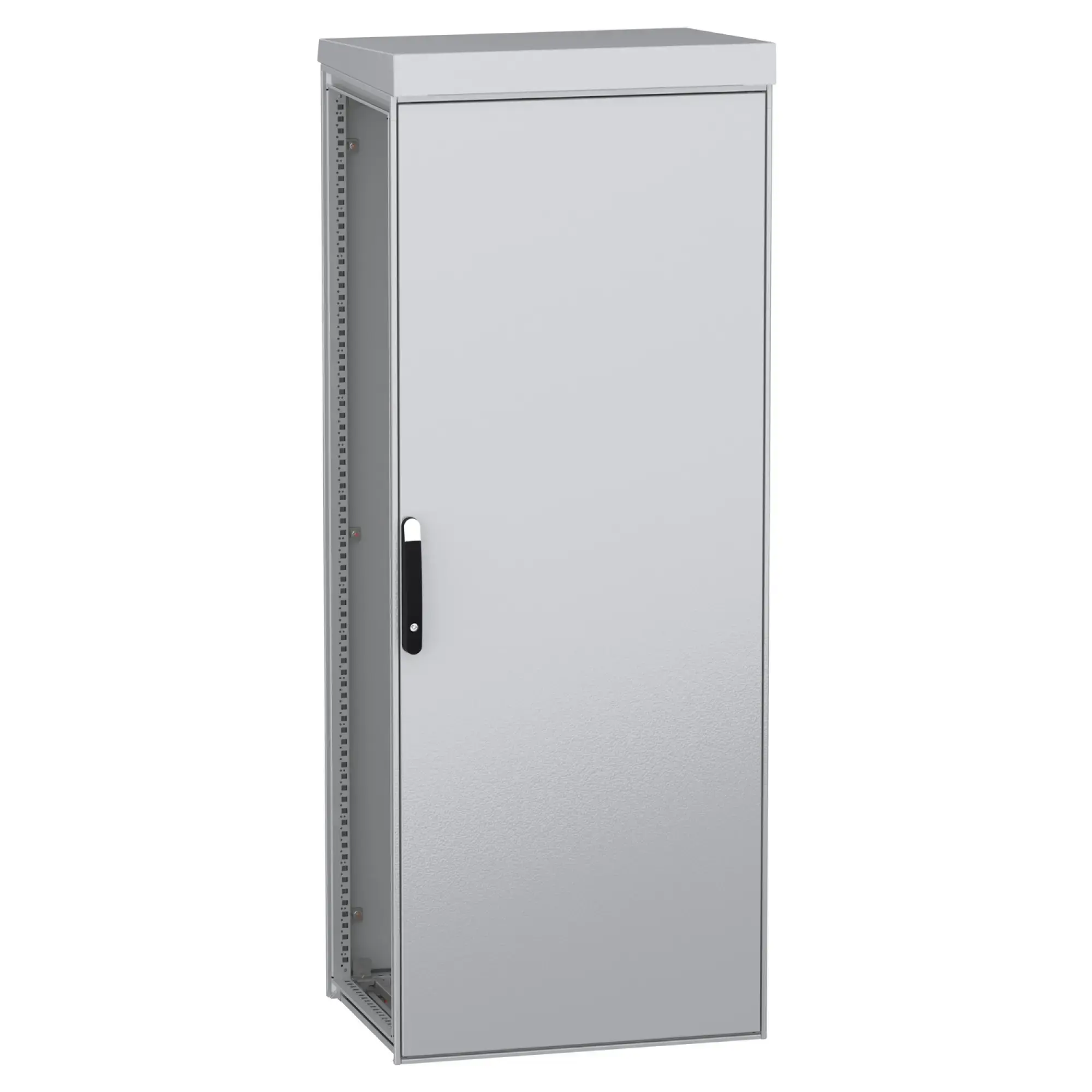Schneider Electric NSYSFNHD20860 Modulares Standgehäuse für den Außenbereich, PanelSeT SFN, dekarbonisierter Stahl, 2000x800x600mm, IP55, RAL7035 (img_001)